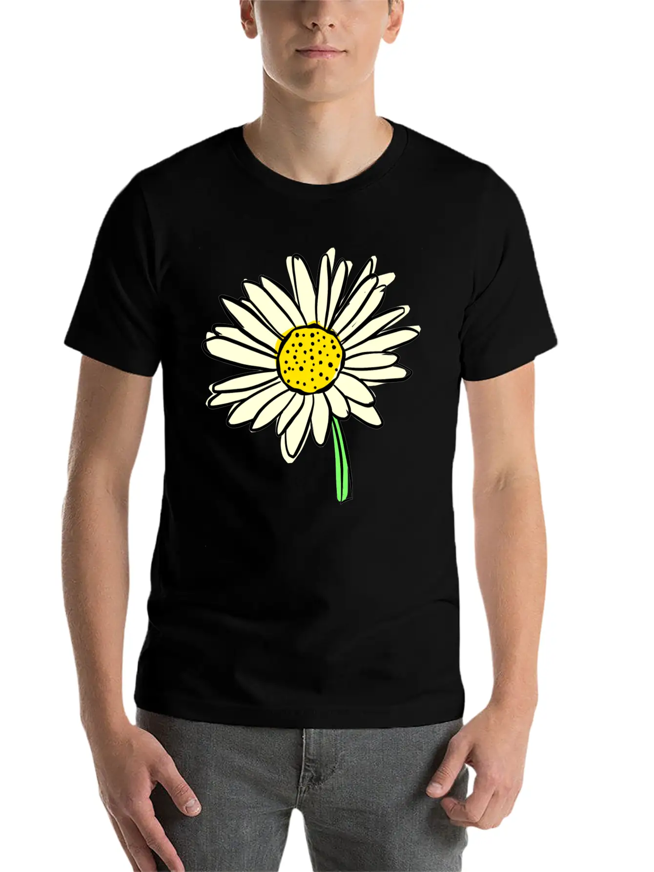 Daisy Give Me Your Answer Do Essential Unisex Summer Tee – Soft Cotton Casual Fit