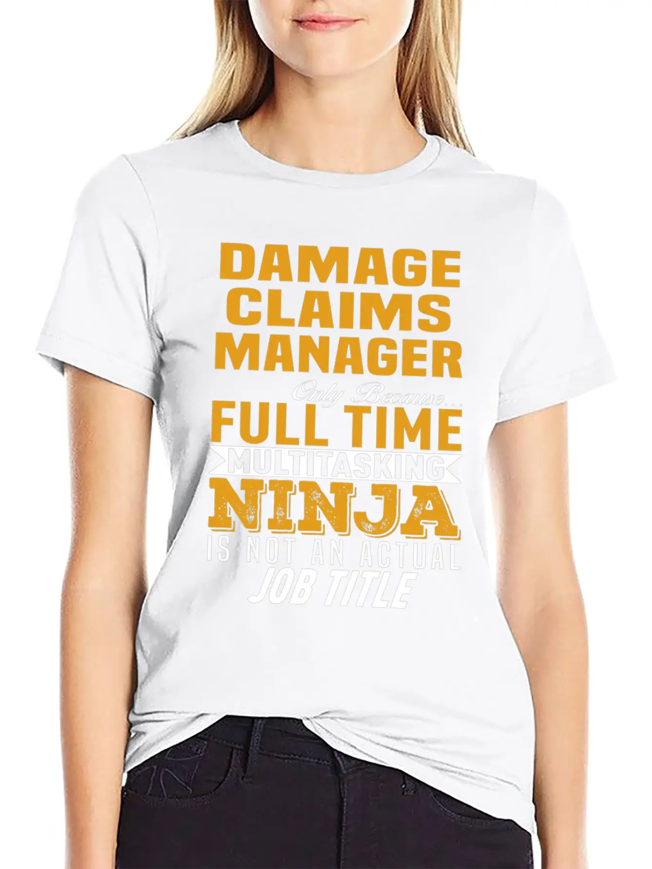 Damage Claims Manager Stylish Everyday T-Shirt – Unisex Basic Cotton Tee