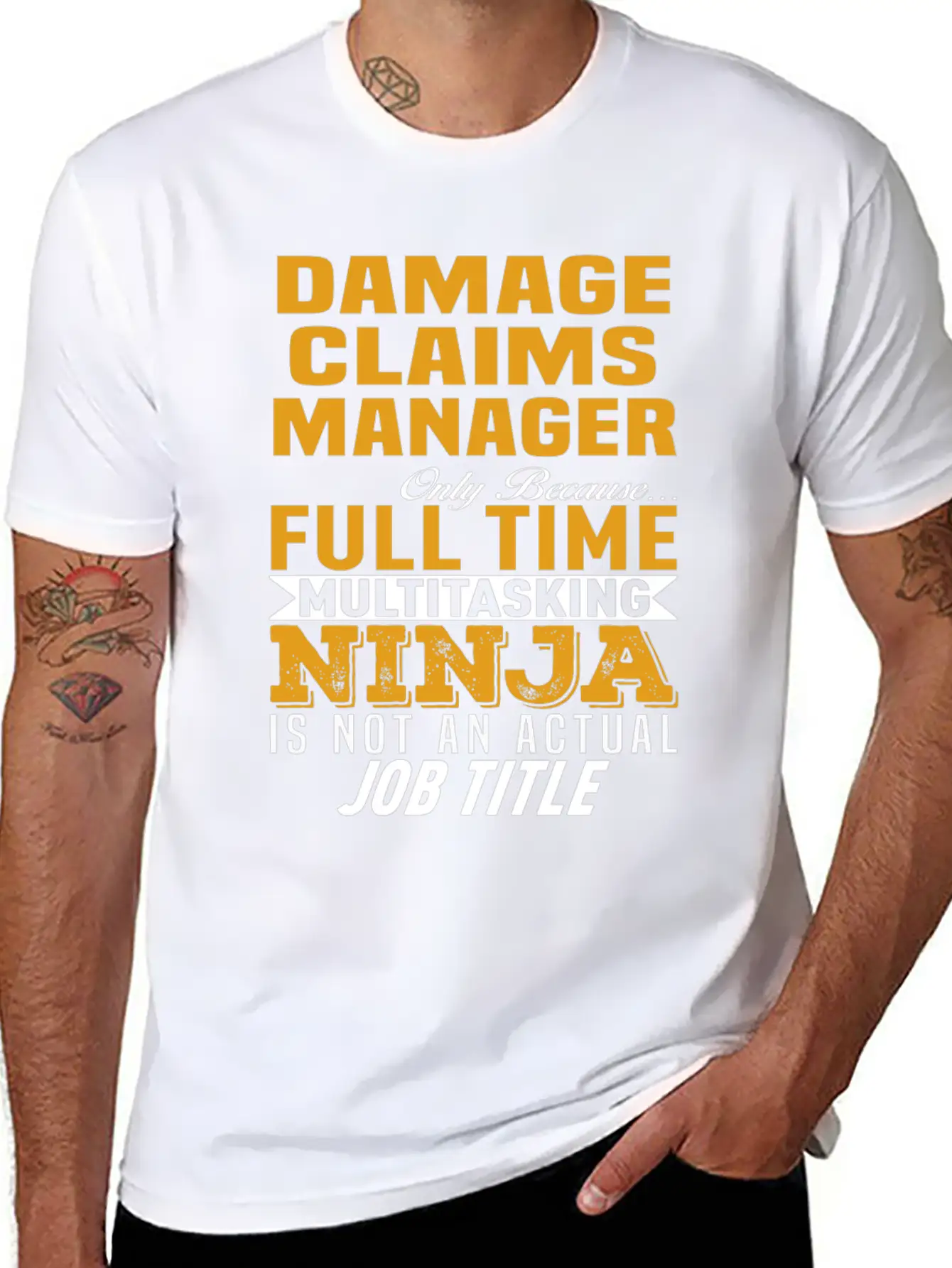 Damage Claims Manager Stylish Everyday T-Shirt – Unisex Basic Cotton Tee