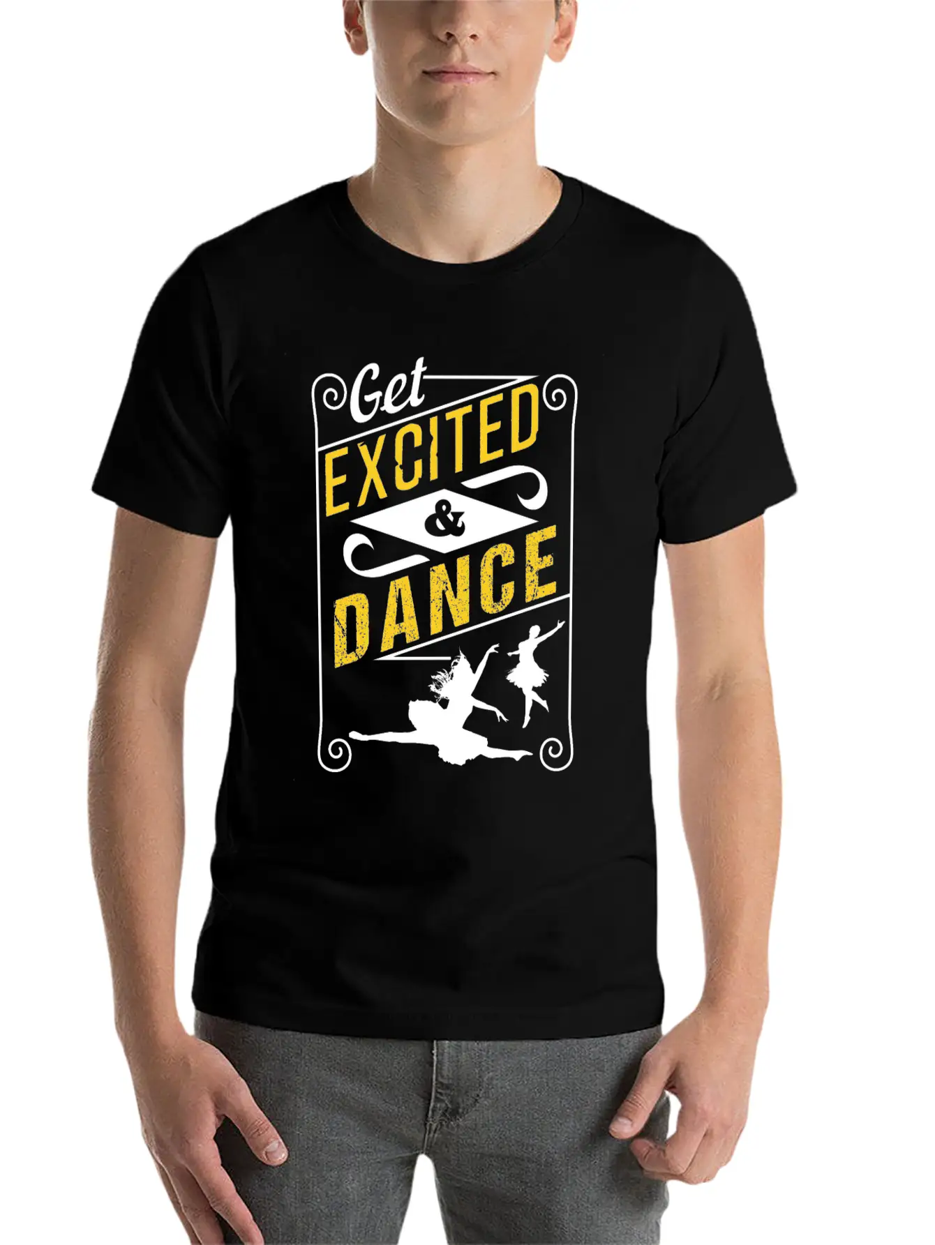 Dance Basic Graphic T-Shirt – Daily Comfort In Soft Cotton