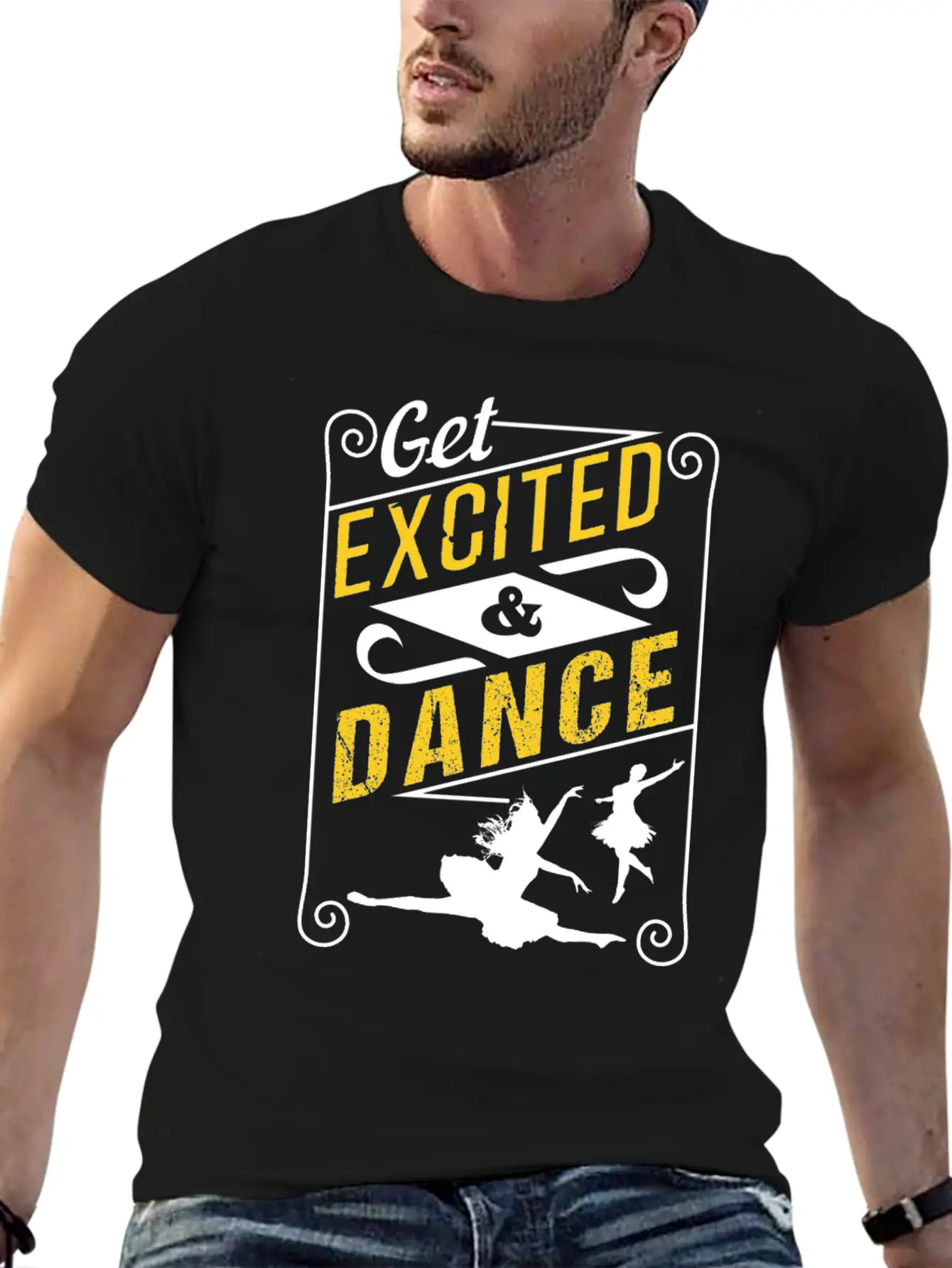 Dance Basic Graphic T-Shirt – Daily Comfort In Soft Cotton