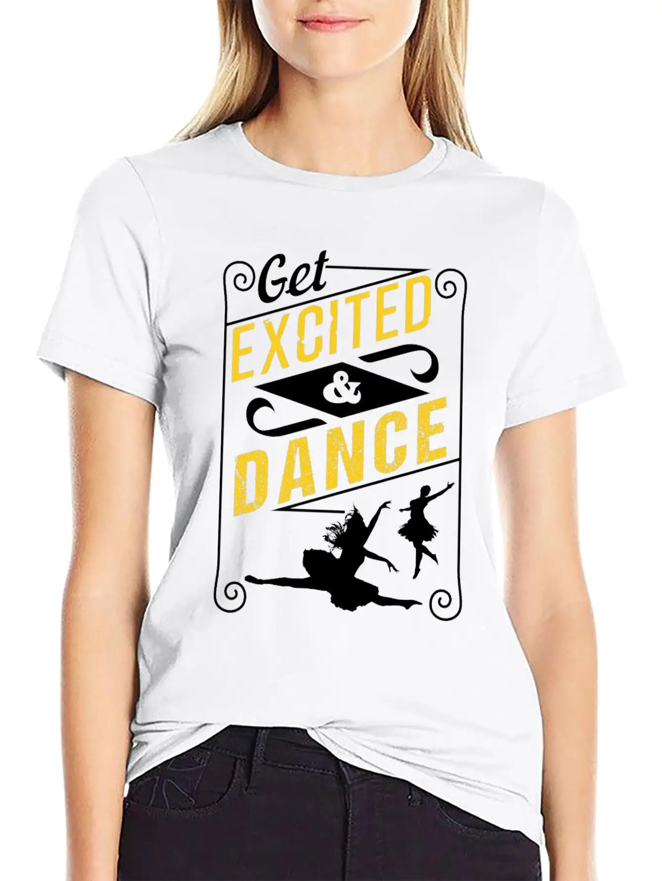 Dance Basic Graphic T-Shirt – Daily Comfort In Soft Cotton