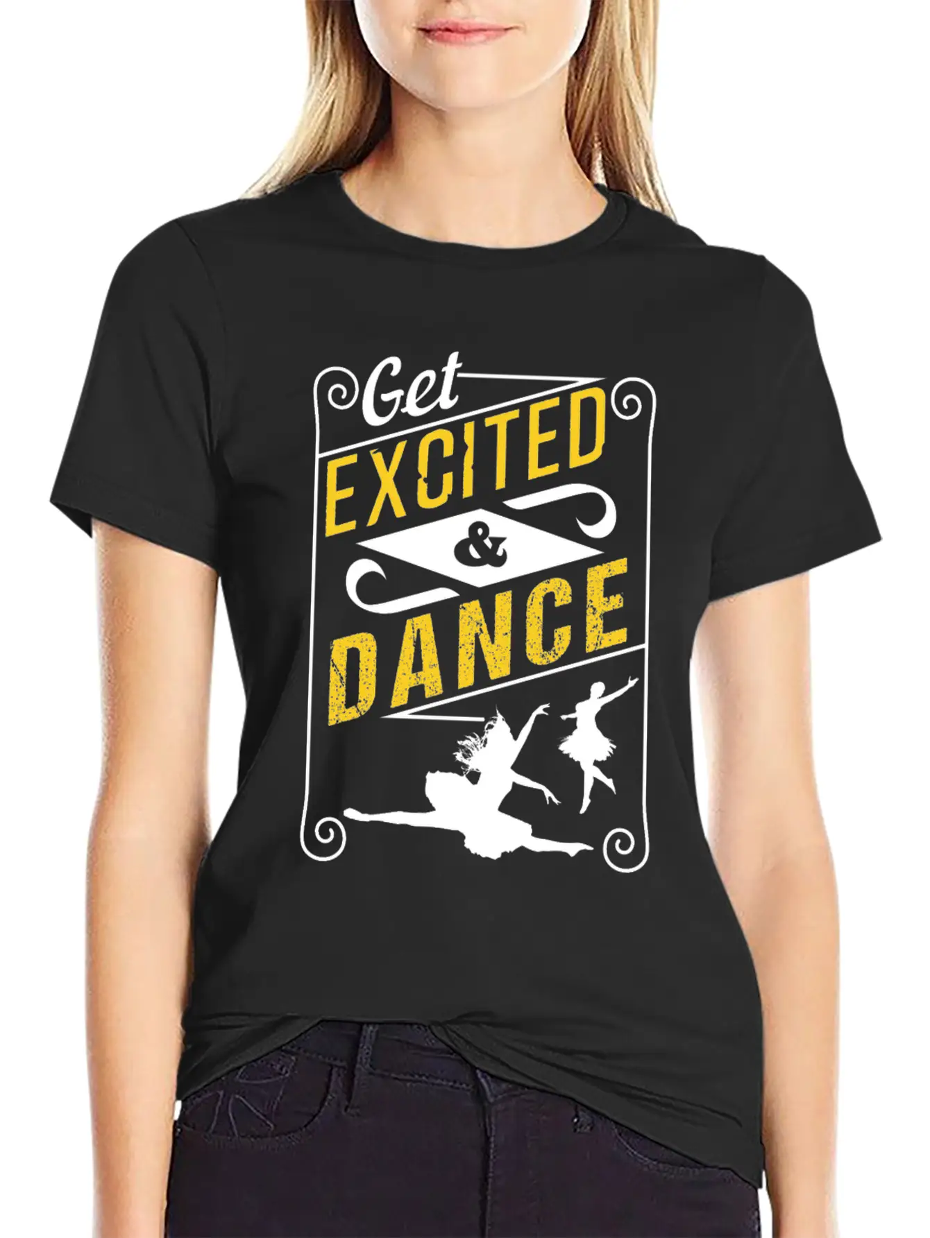 Dance Basic Graphic T-Shirt – Daily Comfort In Soft Cotton