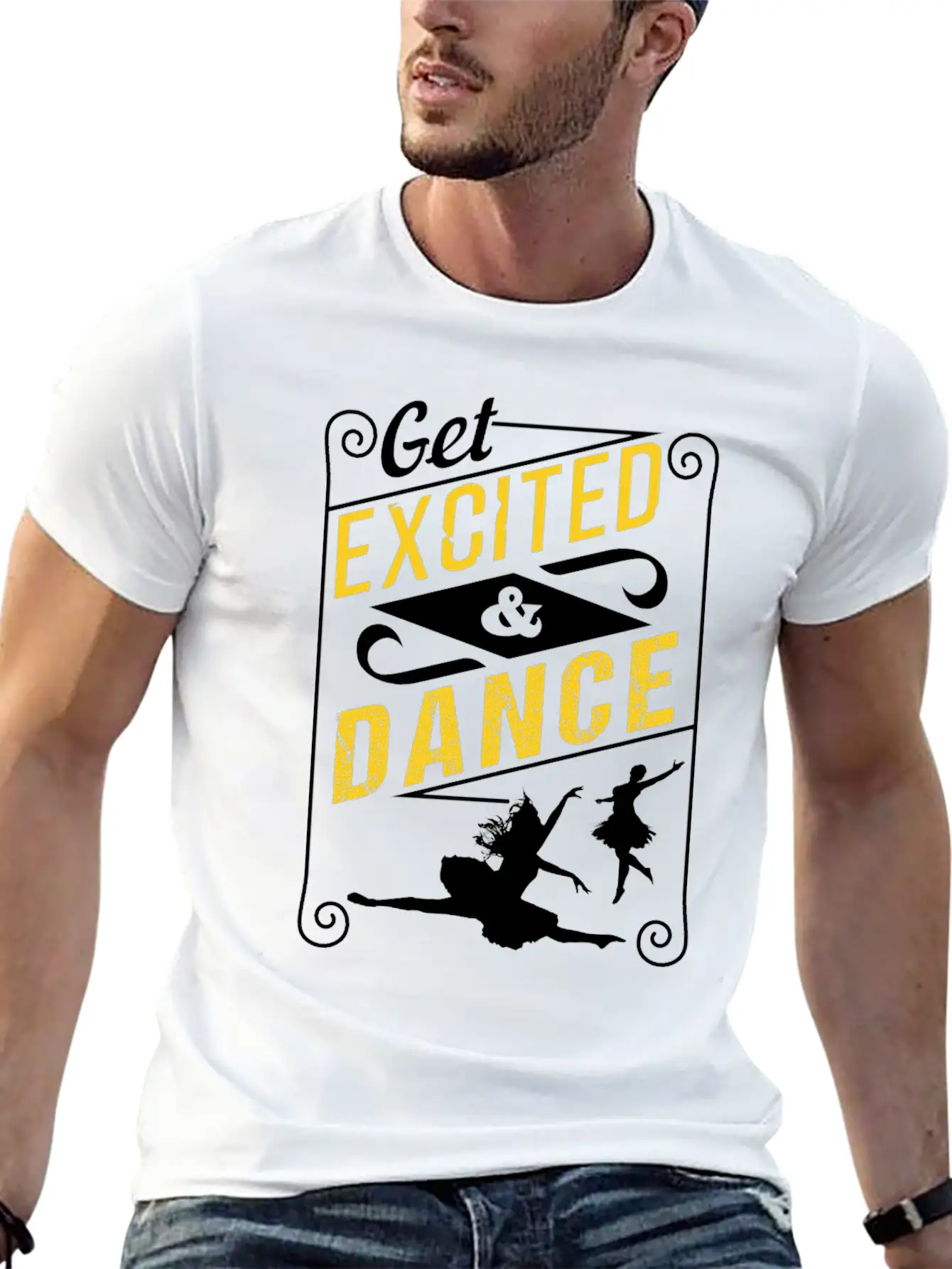 Dance Basic Graphic T-Shirt – Daily Comfort In Soft Cotton