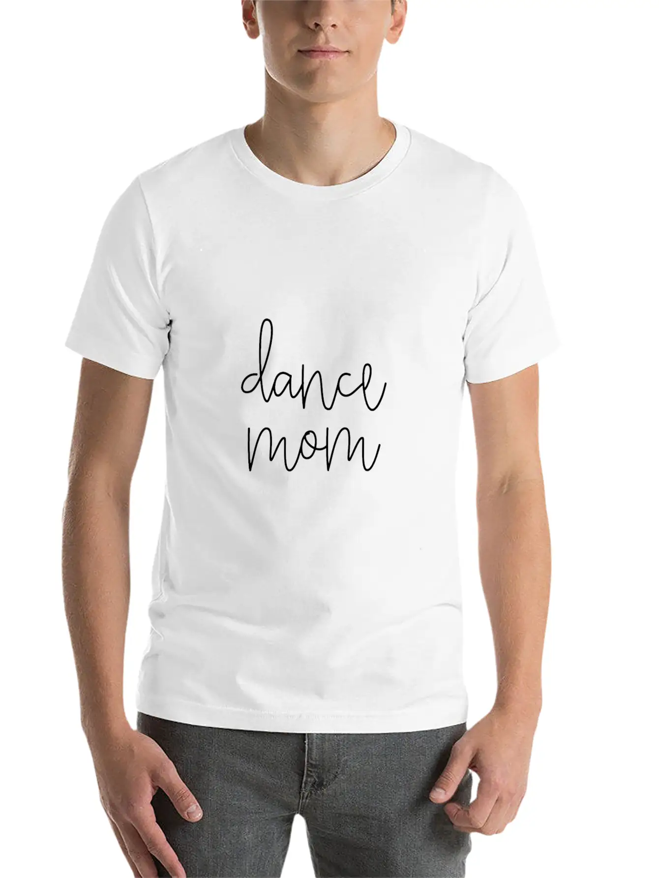 Dance Mom Life Cute Classy Mama Mother'S Day Dance Stylish Everyday T-Shirt – Unisex Basic Cotton Tee