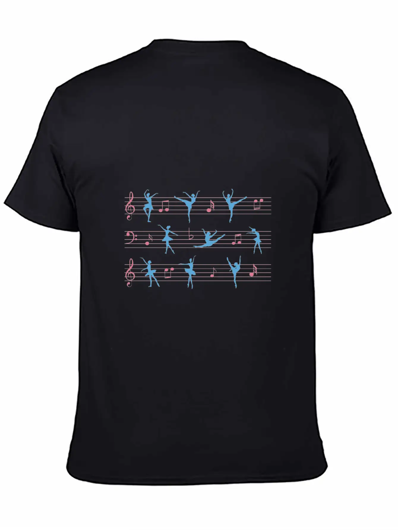 Dancer Ballerina Art Unisex Short Sleeve Soft Cotton T-Shirt – Casual Everyday Wear