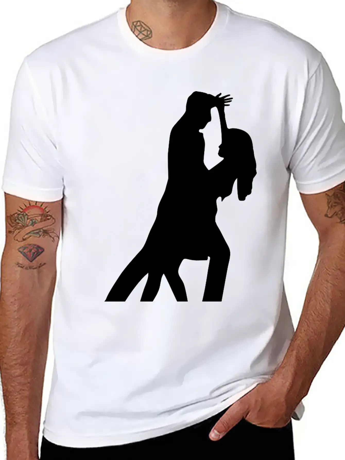 Dancing Basic Graphic T-Shirt – Daily Comfort In Soft Cotton