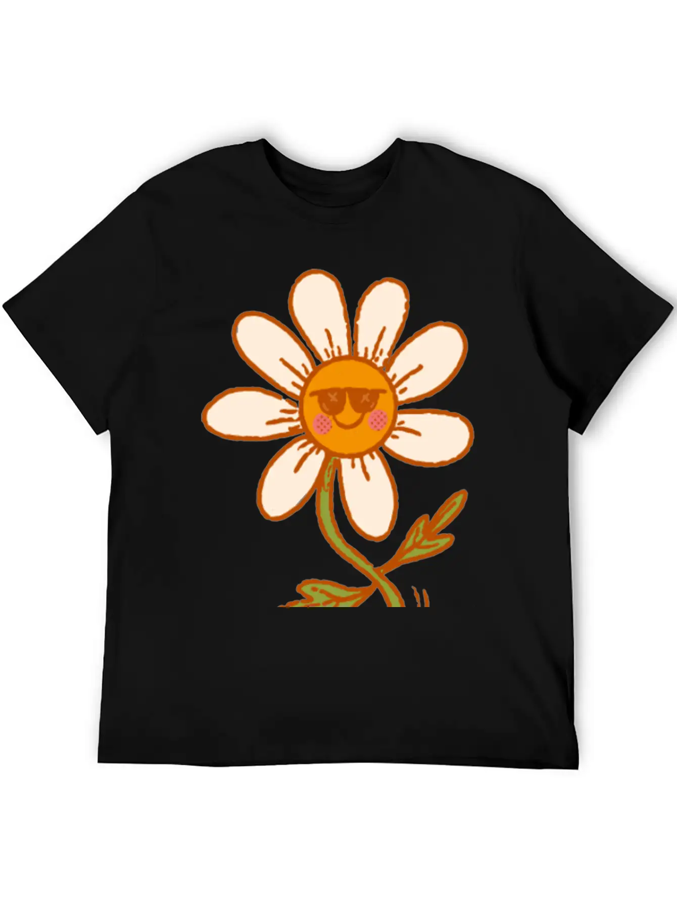 Dancing Daisy Essential Unisex Summer Tee – Soft Cotton Casual Fit