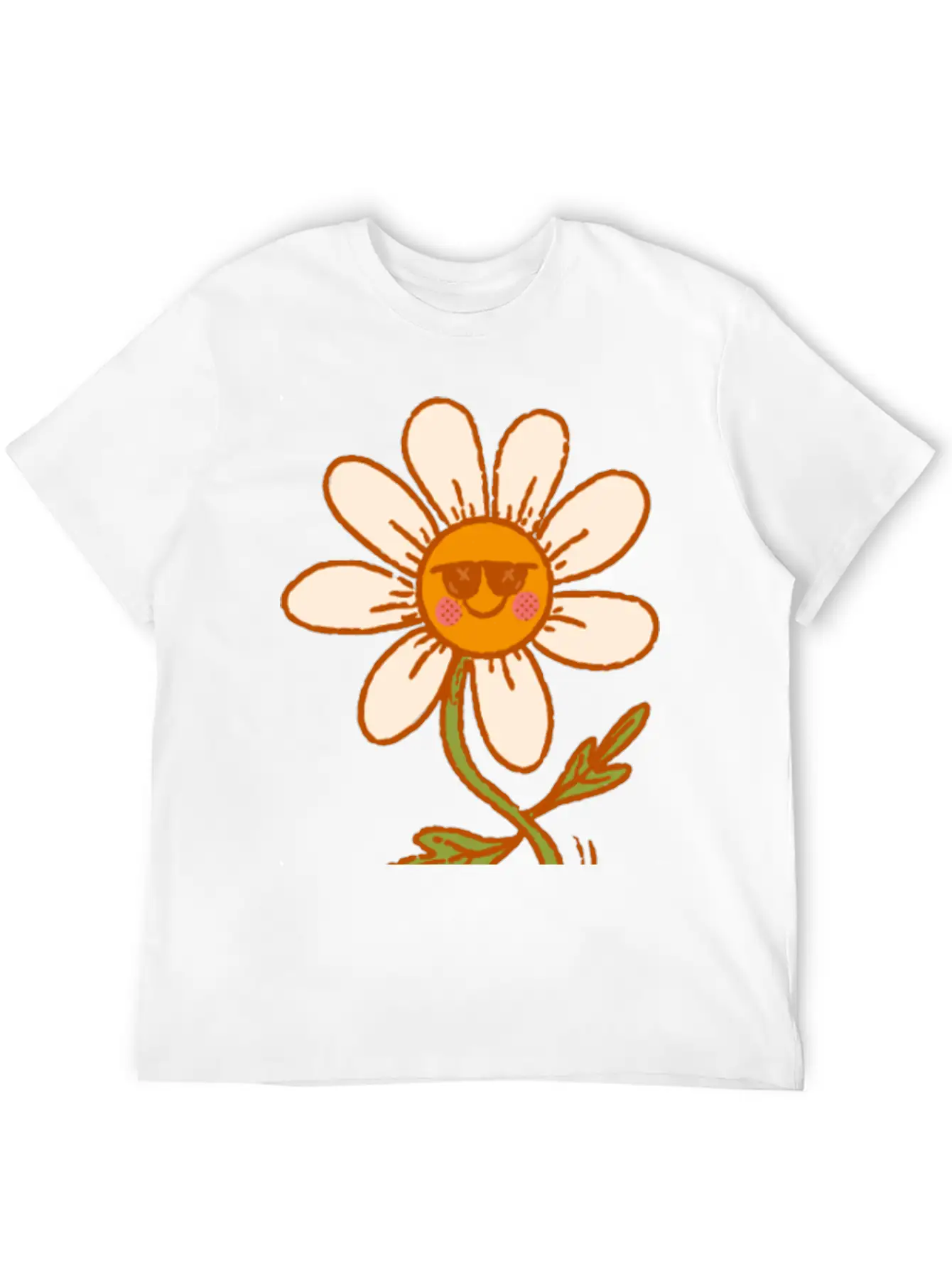Dancing Daisy Essential Unisex Summer Tee – Soft Cotton Casual Fit