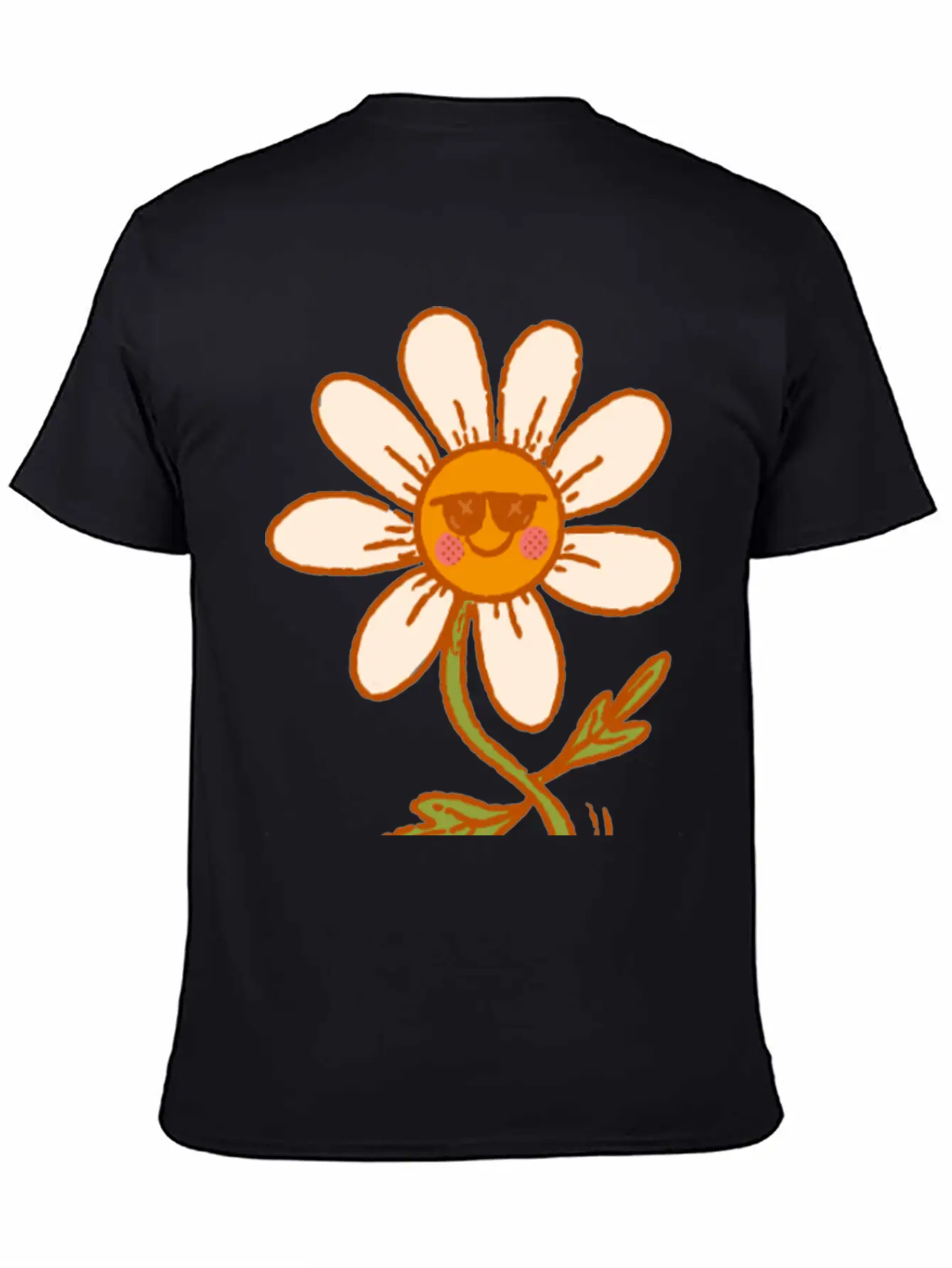 Dancing Daisy Essential Unisex Summer Tee – Soft Cotton Casual Fit