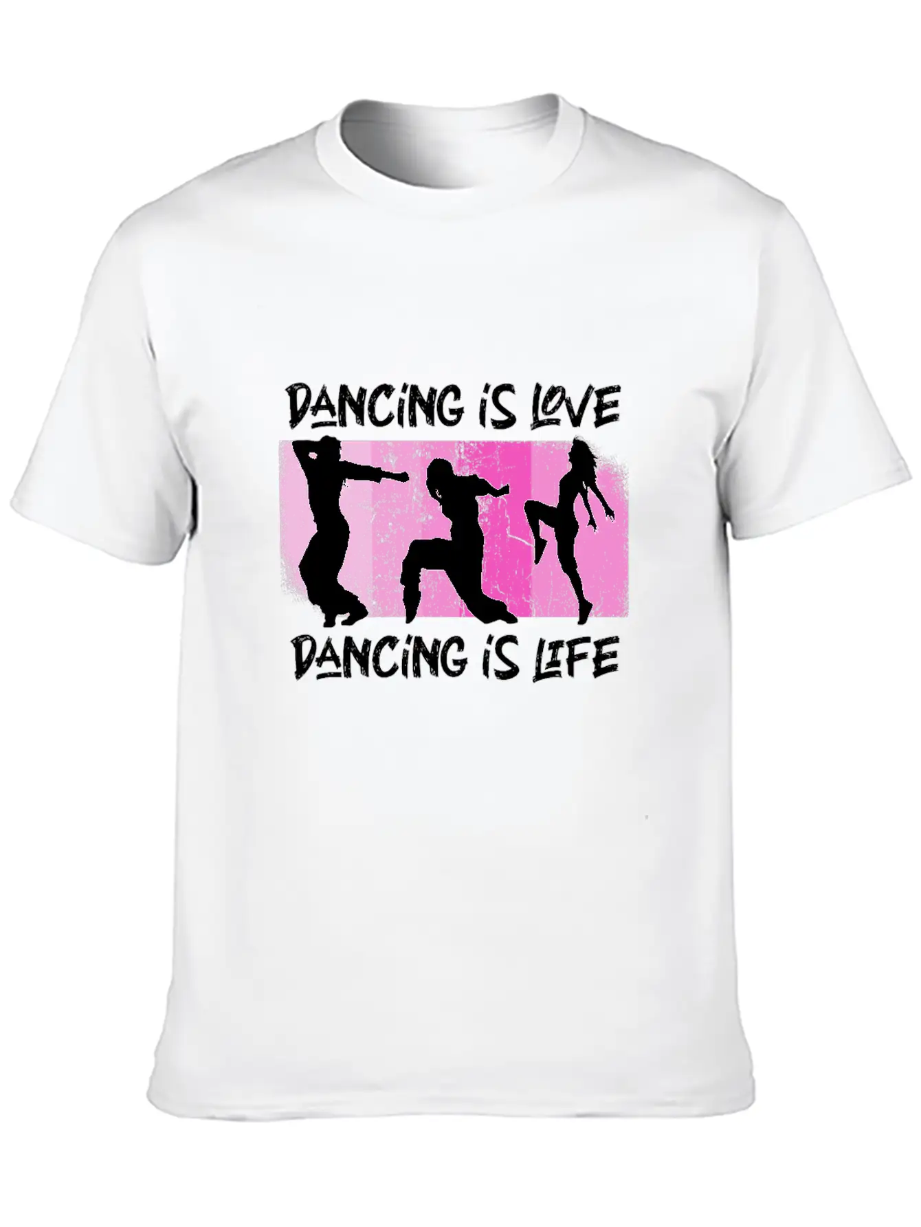 Dancing Is Love Dancing Is Life Essential Unisex Summer Tee – Soft Cotton Casual Fit