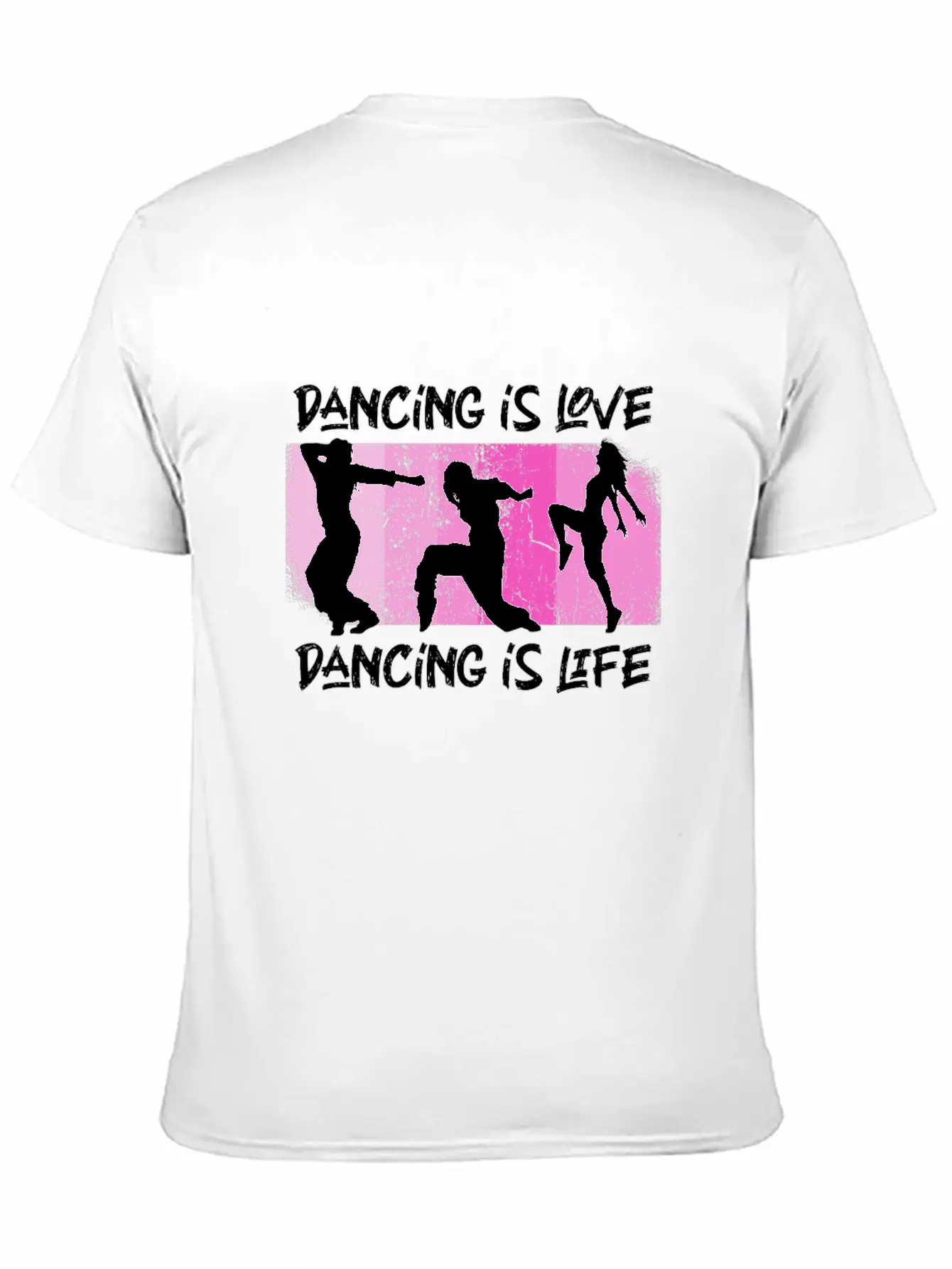 Dancing Is Love Dancing Is Life Essential Unisex Summer Tee – Soft Cotton Casual Fit