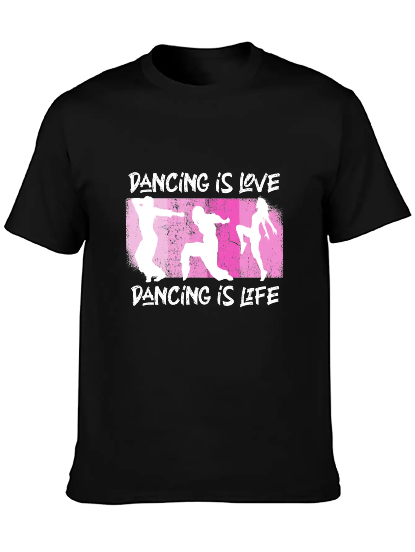 Dancing Is Love Dancing Is Life Essential Unisex Summer Tee – Soft Cotton Casual Fit