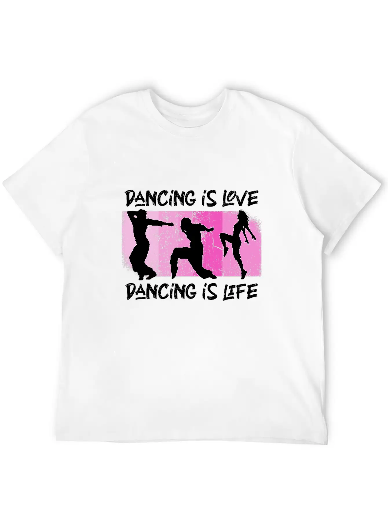Dancing Is Love Dancing Is Life Essential Unisex Summer Tee – Soft Cotton Casual Fit