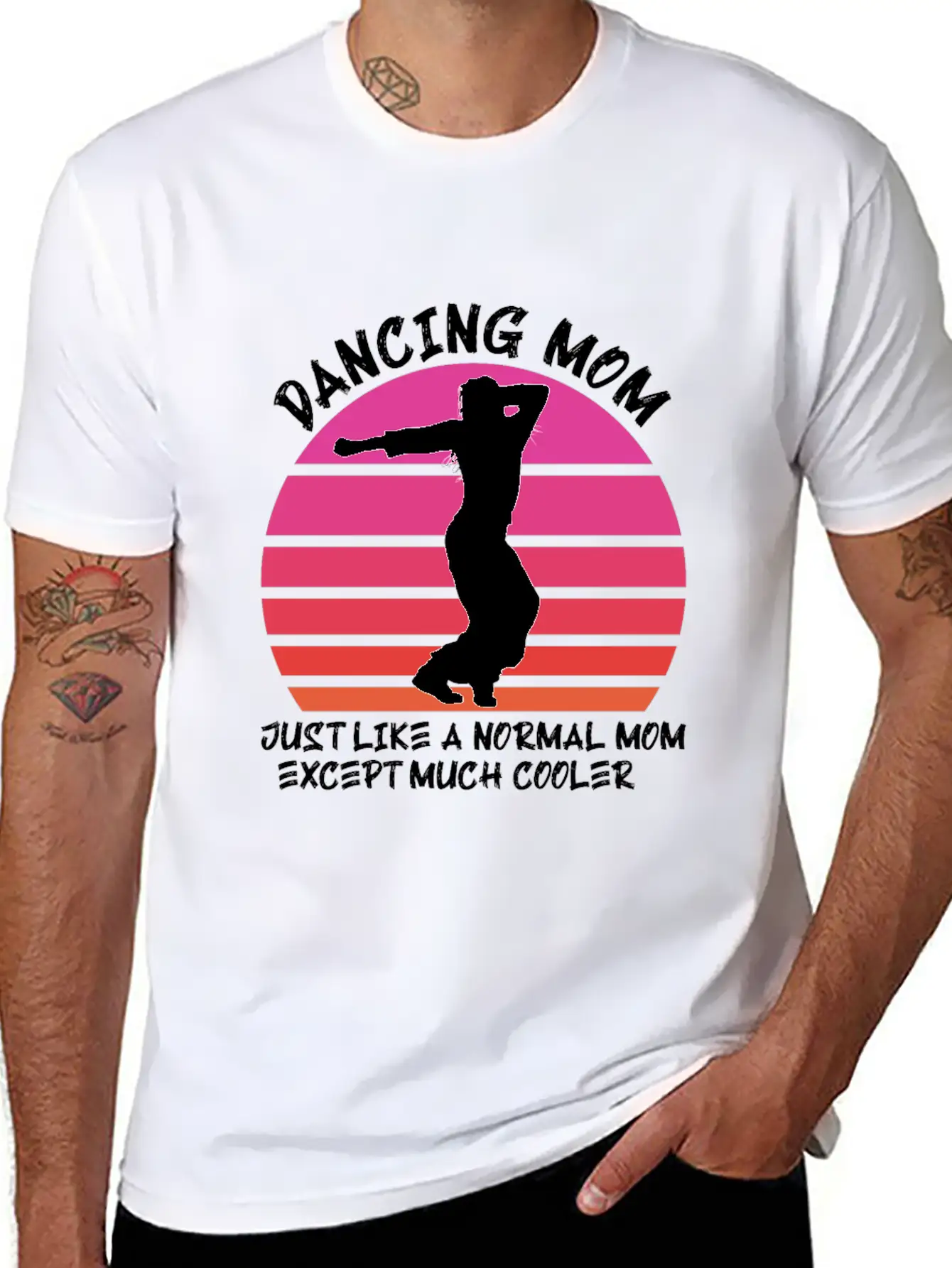 Dancing Mom Timeless Short Sleeve Tee – Comfy And Minimalist Design