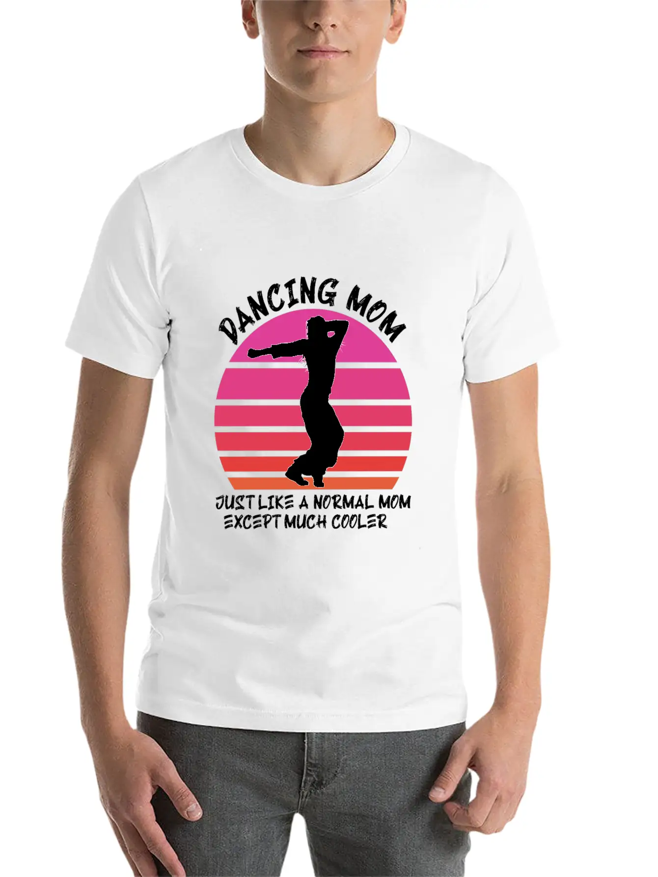 Dancing Mom Timeless Short Sleeve Tee – Comfy And Minimalist Design