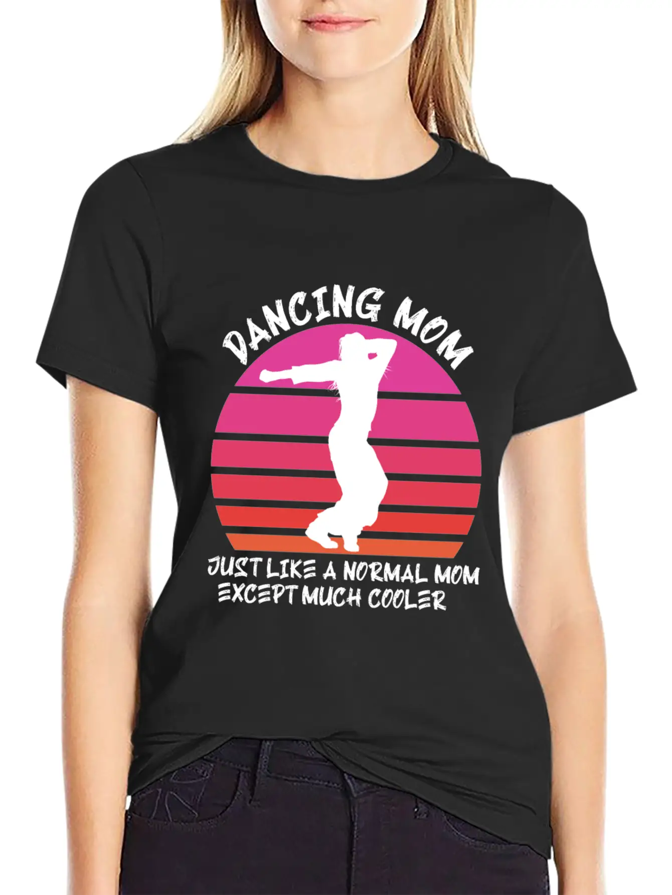 Dancing Mom Timeless Short Sleeve Tee – Comfy And Minimalist Design
