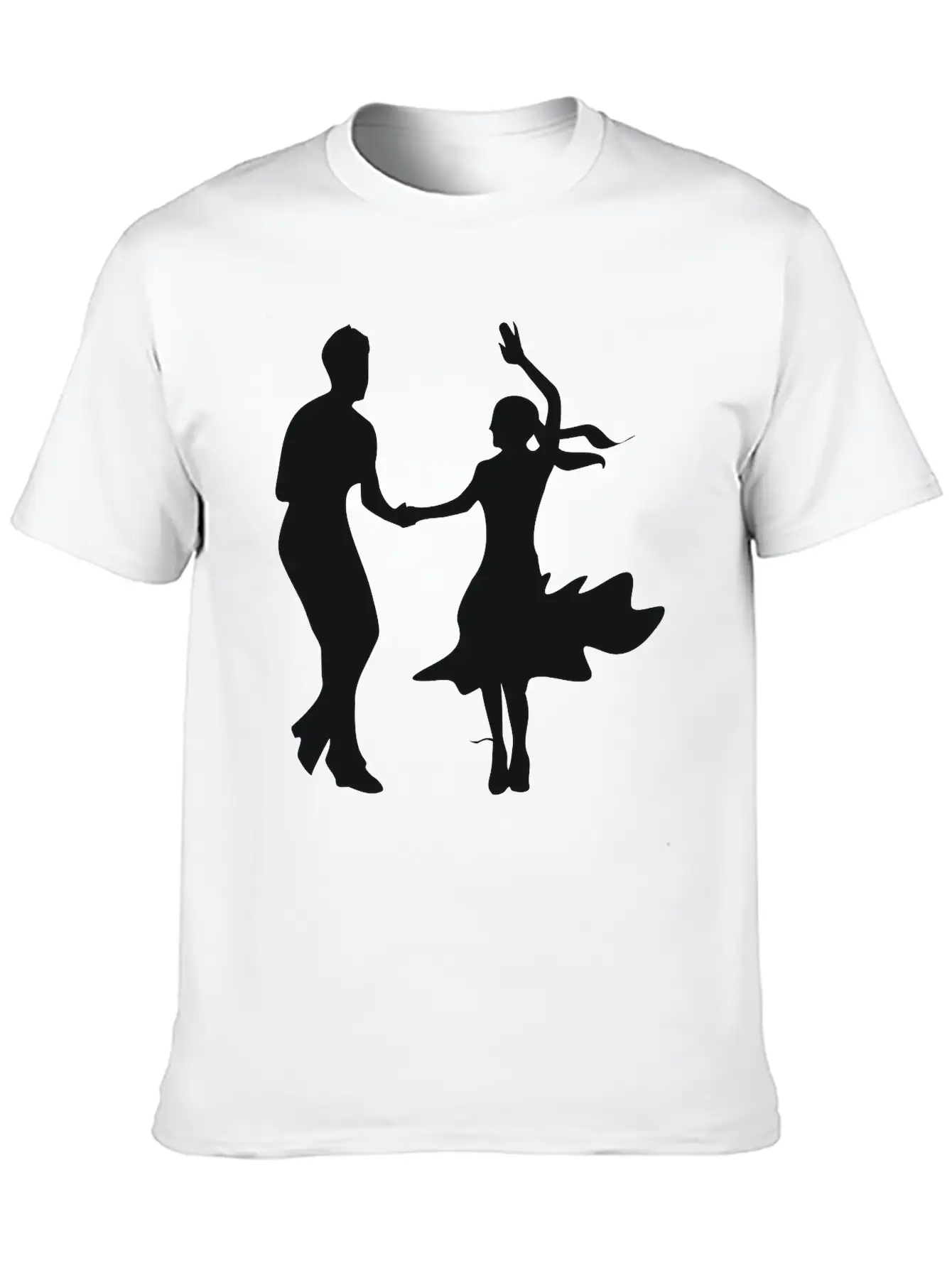 Dancing Unisex Short Sleeve Soft Cotton T-Shirt – Casual Everyday Wear