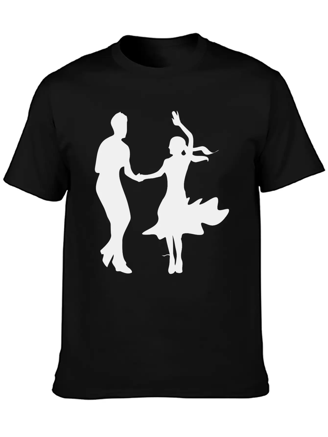 Dancing Unisex Short Sleeve Soft Cotton T-Shirt – Casual Everyday Wear