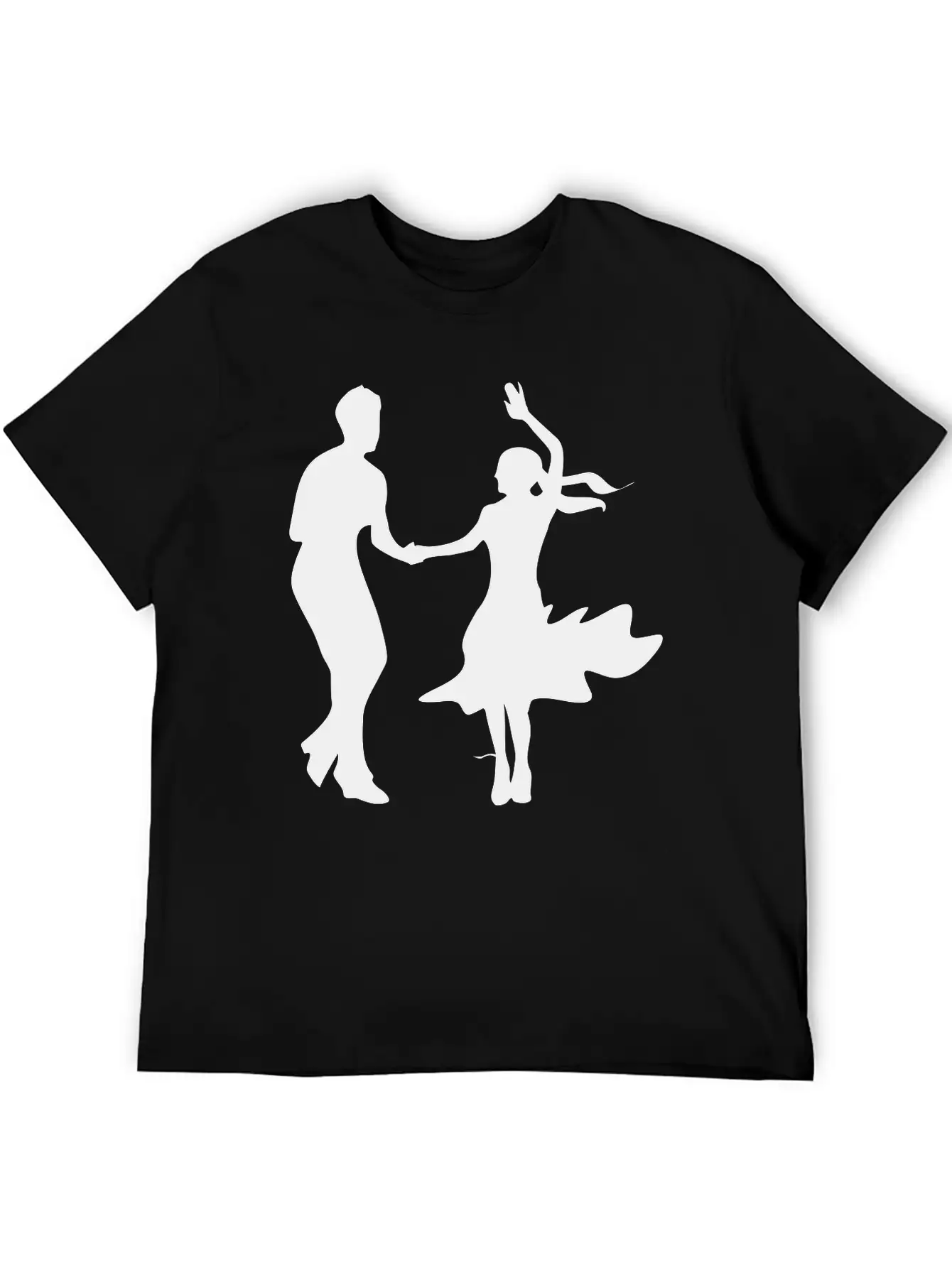 Dancing Unisex Short Sleeve Soft Cotton T-Shirt – Casual Everyday Wear