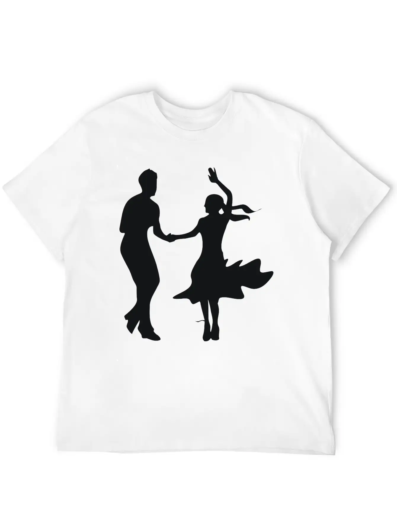 Dancing Unisex Short Sleeve Soft Cotton T-Shirt – Casual Everyday Wear
