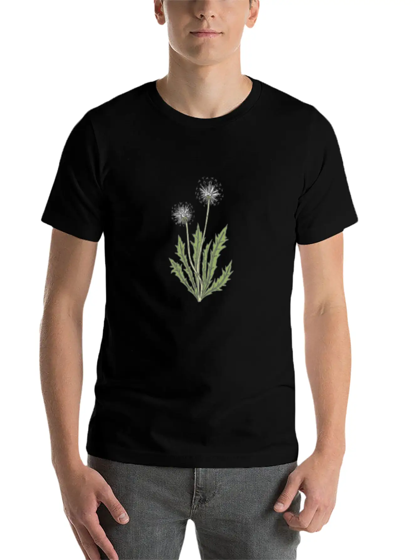 Dandelion Unisex Casual T-Shirt – Clean Design For Daily Comfort