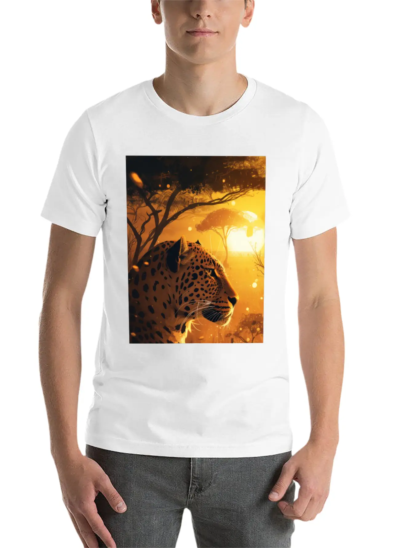 Dappled Dawn Unisex Casual T-Shirt – Clean Design For Daily Comfort