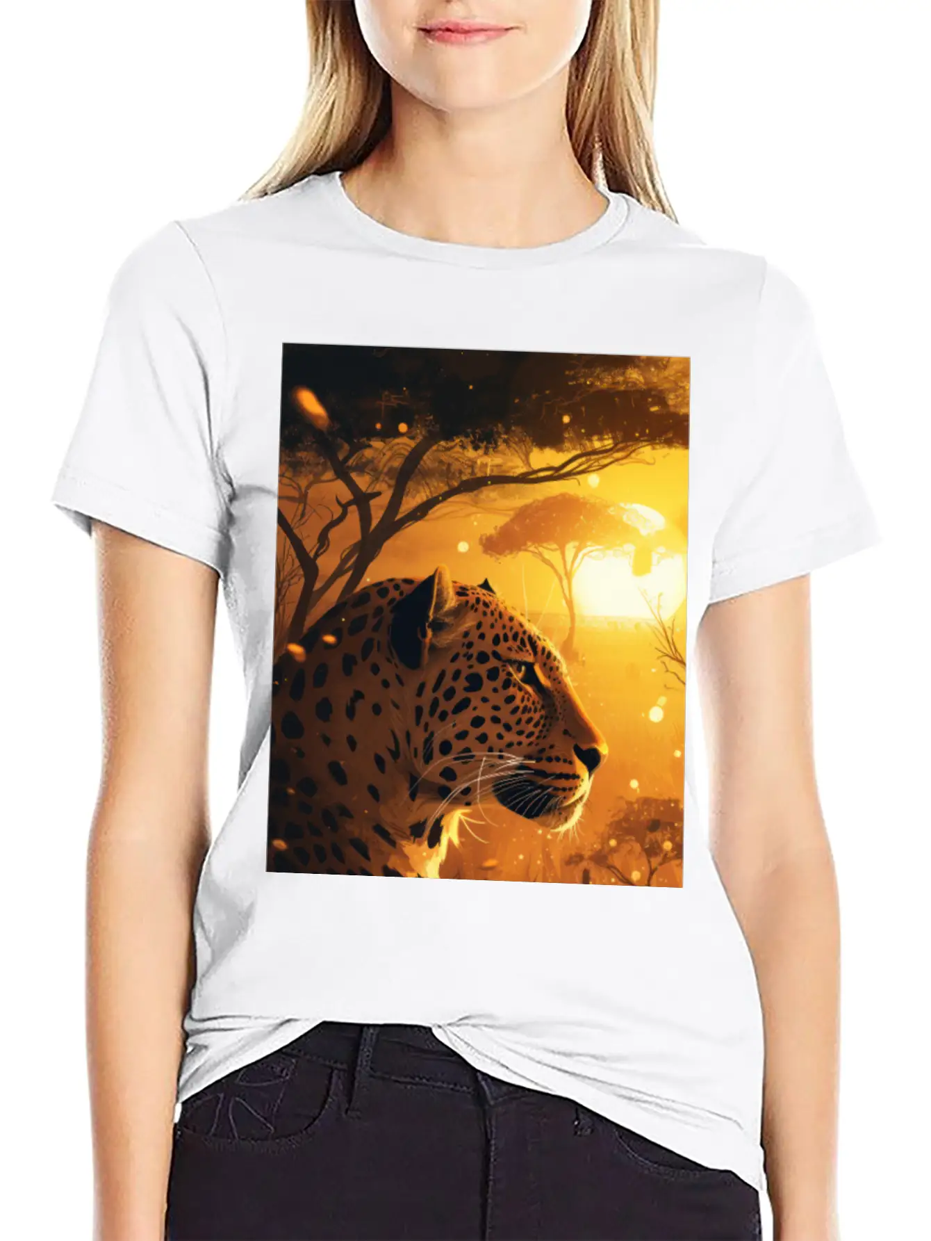 Dappled Dawn Unisex Casual T-Shirt – Clean Design For Daily Comfort