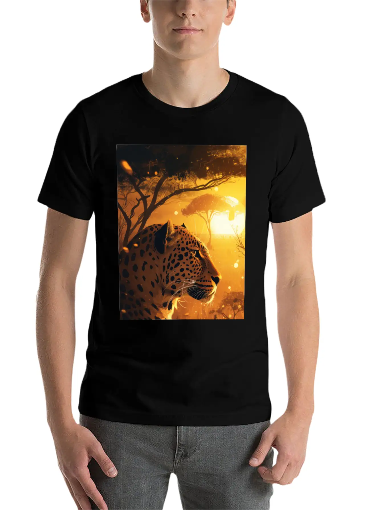 Dappled Dawn Unisex Casual T-Shirt – Clean Design For Daily Comfort