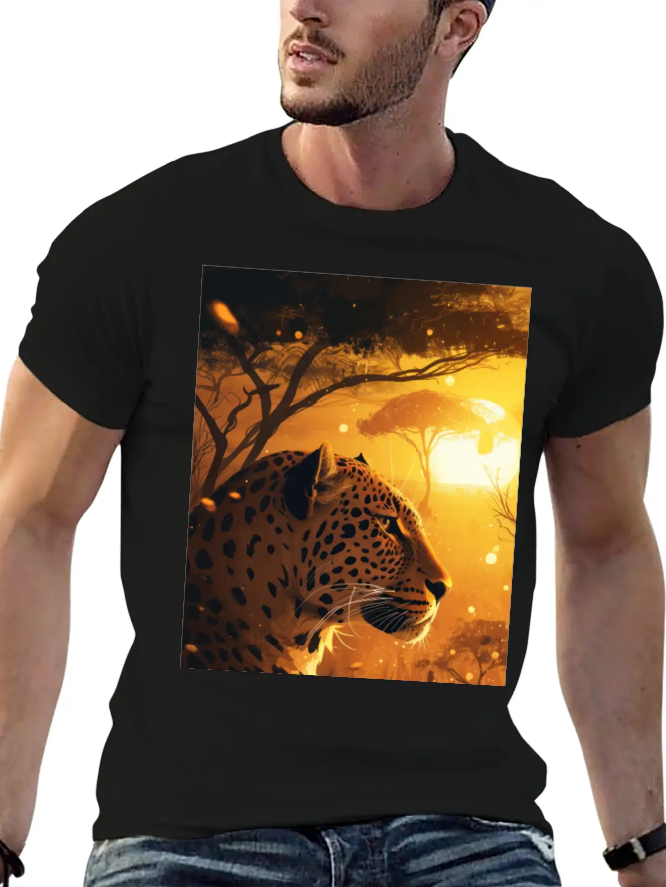 Dappled Dawn Unisex Casual T-Shirt – Clean Design For Daily Comfort