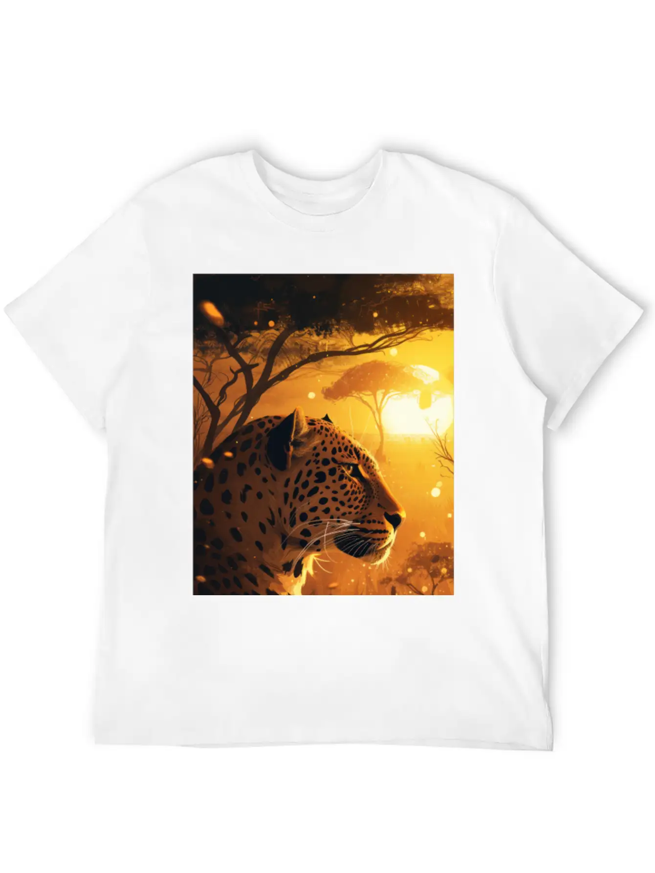 Dappled Dawn Unisex Casual T-Shirt – Clean Design For Daily Comfort