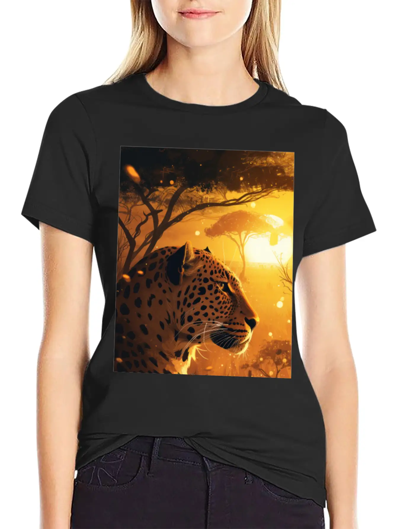 Dappled Dawn Unisex Casual T-Shirt – Clean Design For Daily Comfort