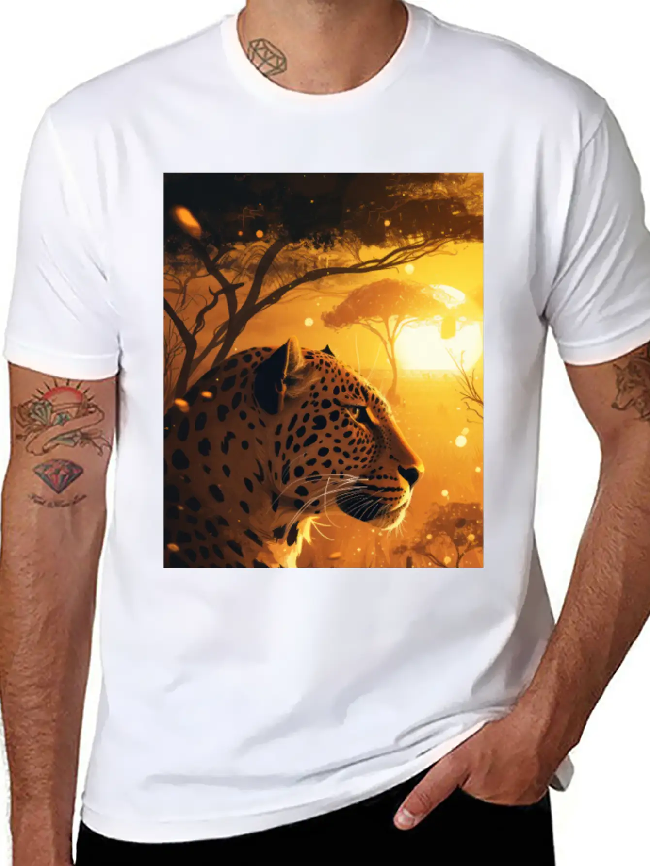 Dappled Dawn Unisex Casual T-Shirt – Clean Design For Daily Comfort