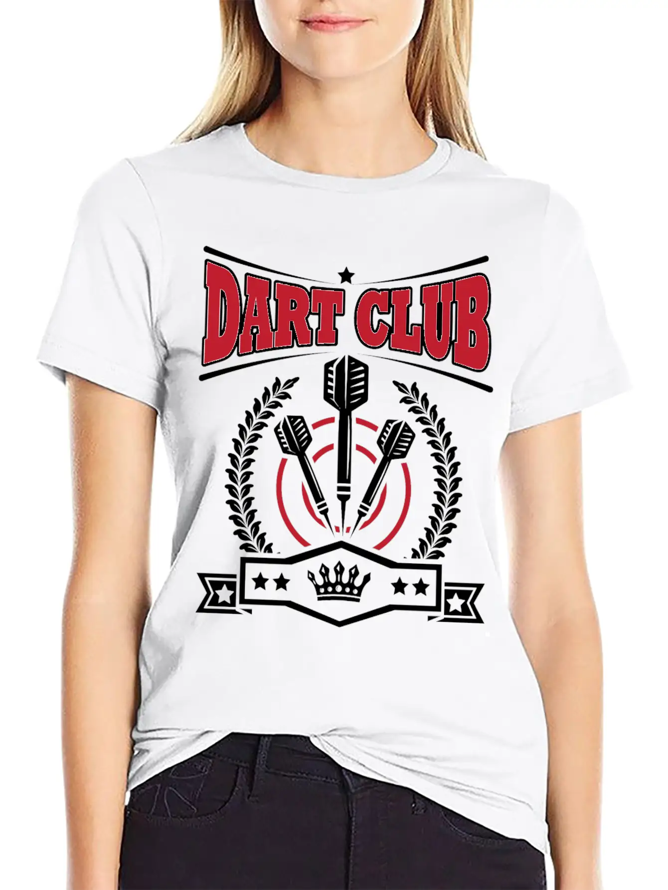 Dart - Dart Club Stylish Everyday T-Shirt – Unisex Basic Cotton Tee