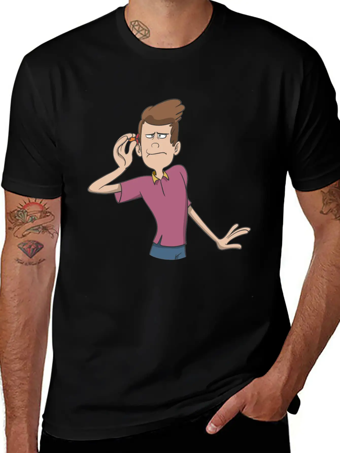 Dart Player Throws Basic Graphic T-Shirt – Daily Comfort In Soft Cotton