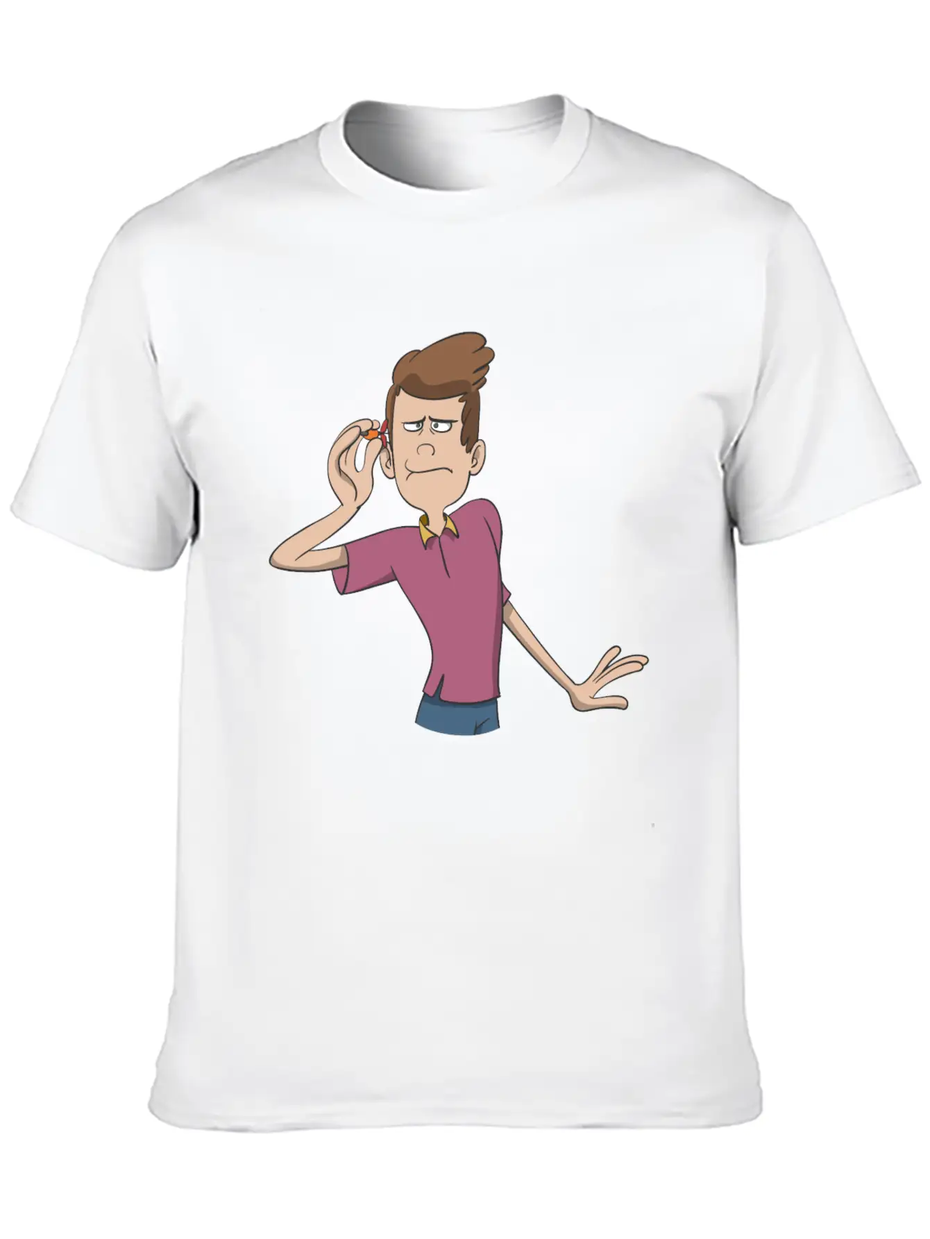 Dart Player Throws Basic Graphic T-Shirt – Daily Comfort In Soft Cotton
