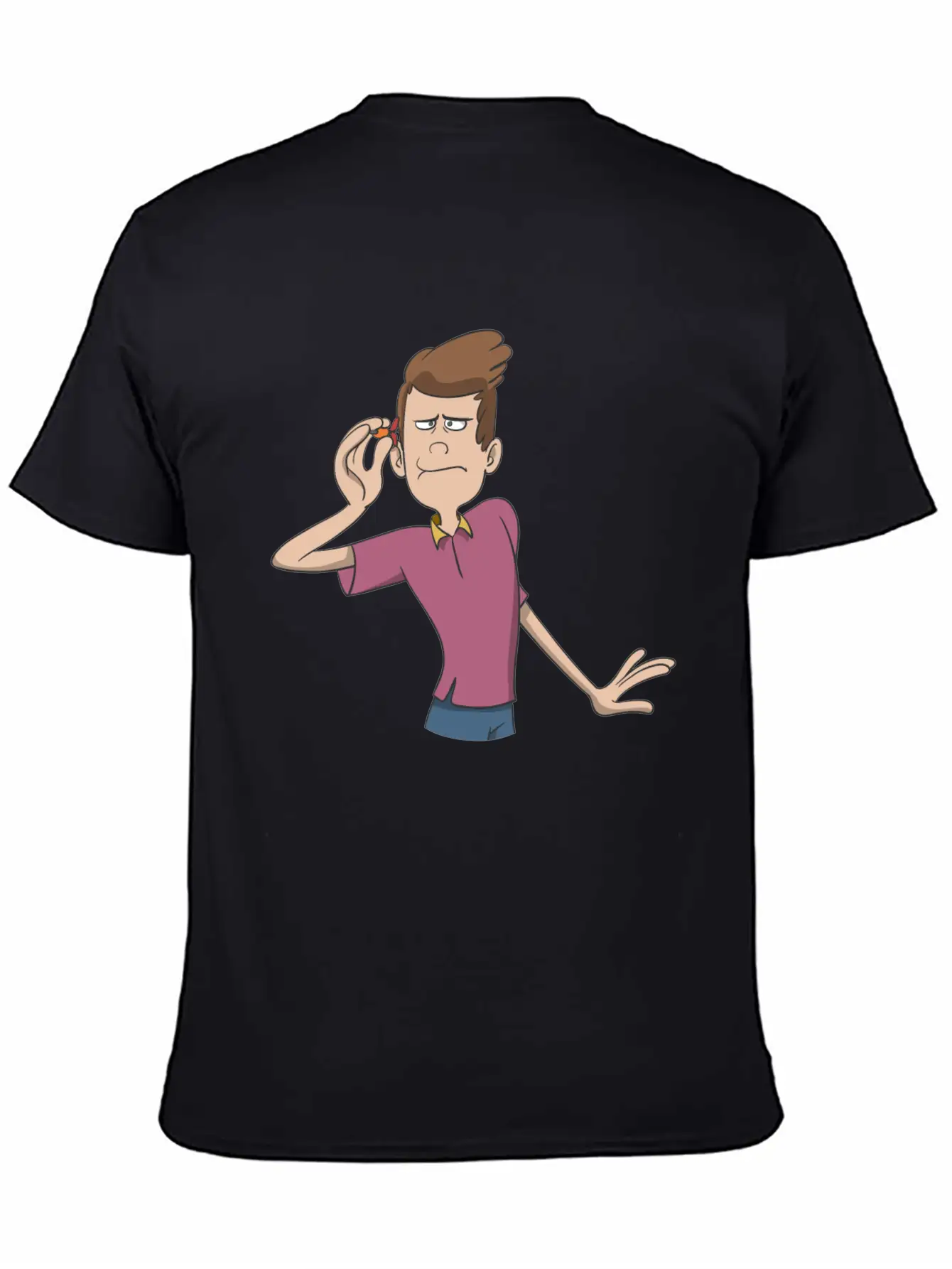 Dart Player Throws Basic Graphic T-Shirt – Daily Comfort In Soft Cotton