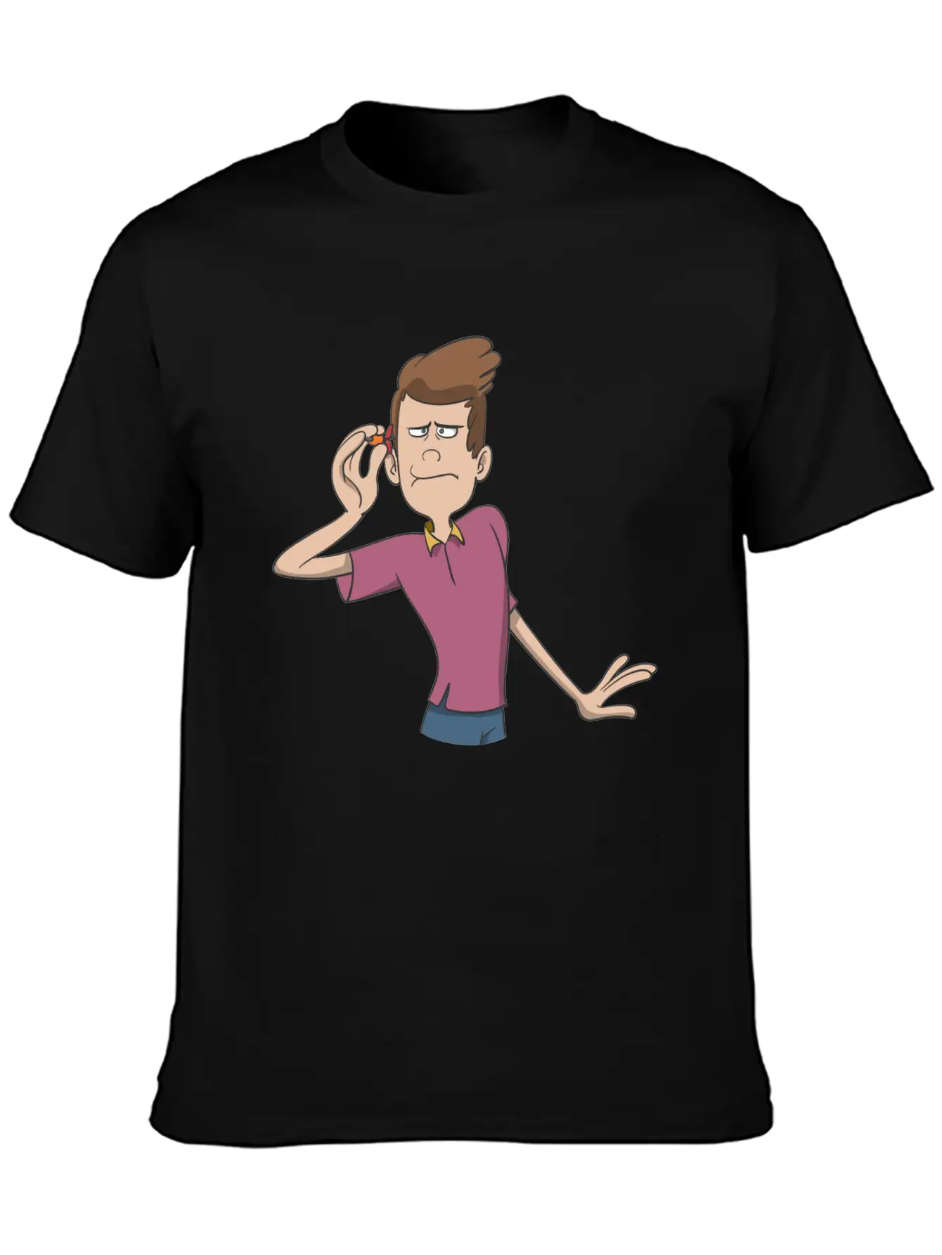 Dart Player Throws Basic Graphic T-Shirt – Daily Comfort In Soft Cotton