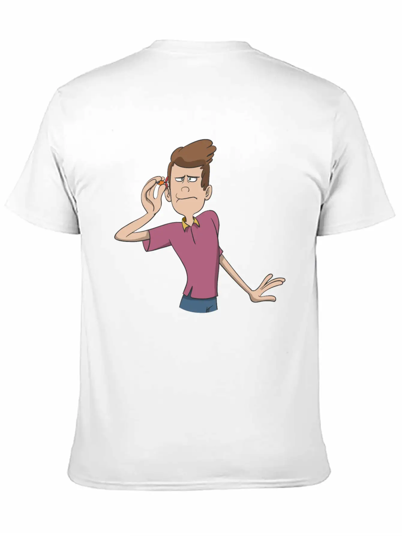 Dart Player Throws Basic Graphic T-Shirt – Daily Comfort In Soft Cotton