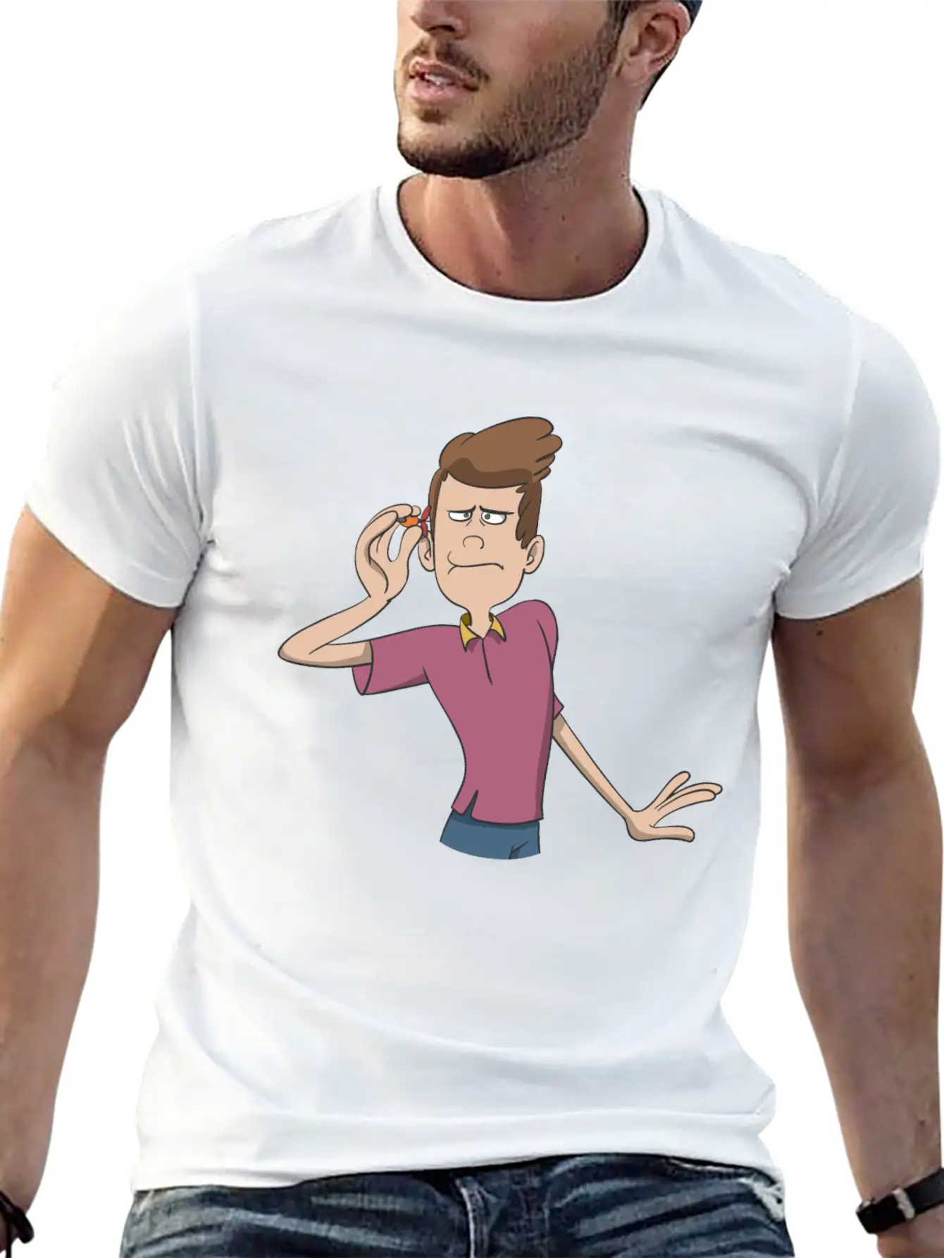 Dart Player Throws Basic Graphic T-Shirt – Daily Comfort In Soft Cotton