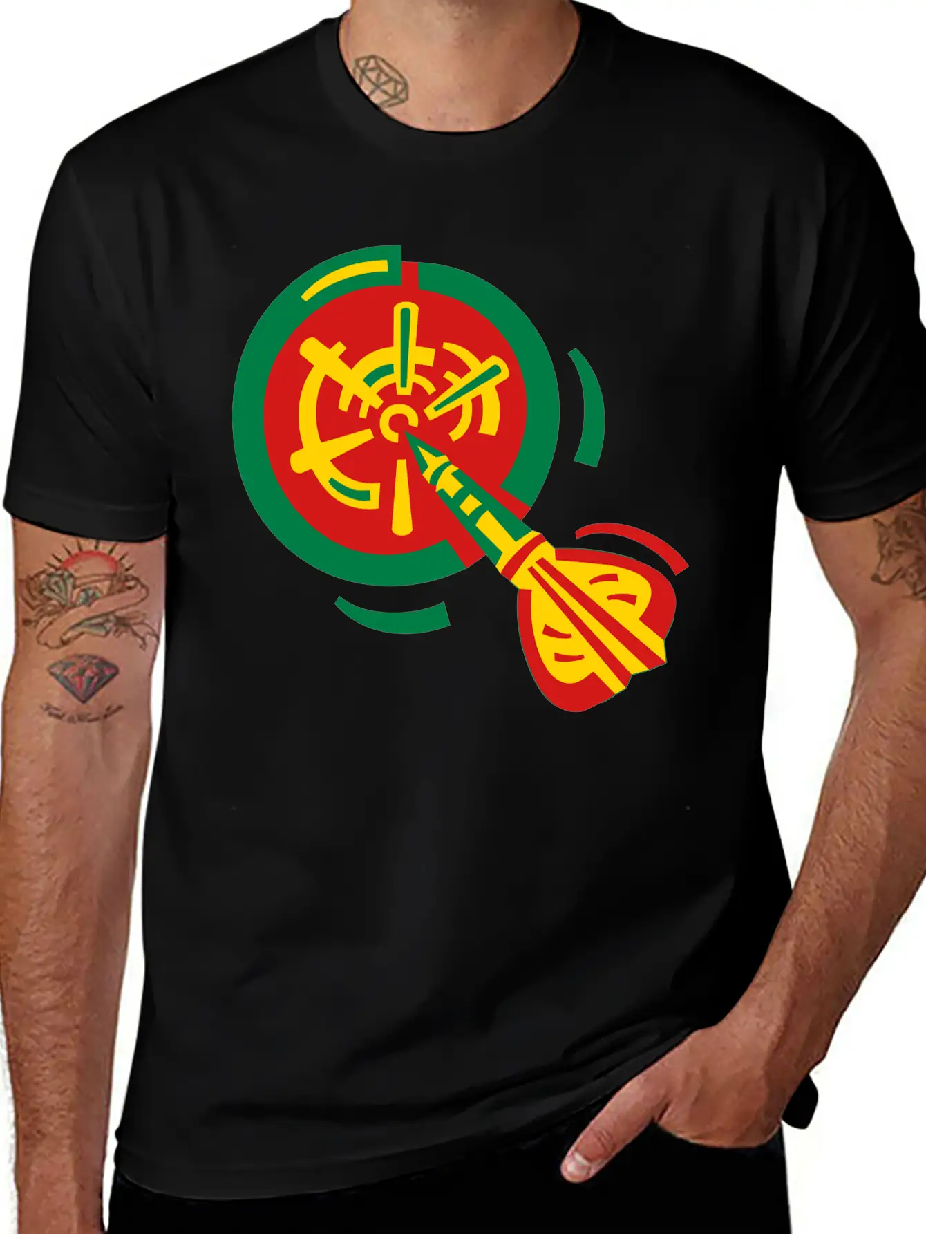 Darts Hobby Target Competition Unisex Casual T-Shirt – Clean Design For Daily Comfort