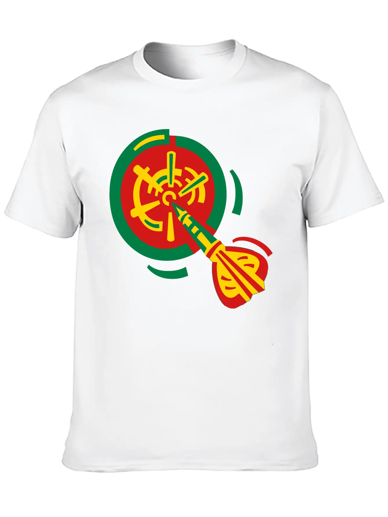 Darts Hobby Target Competition Unisex Casual T-Shirt – Clean Design For Daily Comfort