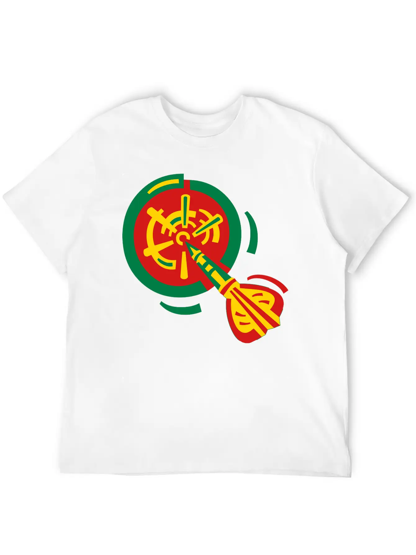 Darts Hobby Target Competition Unisex Casual T-Shirt – Clean Design For Daily Comfort