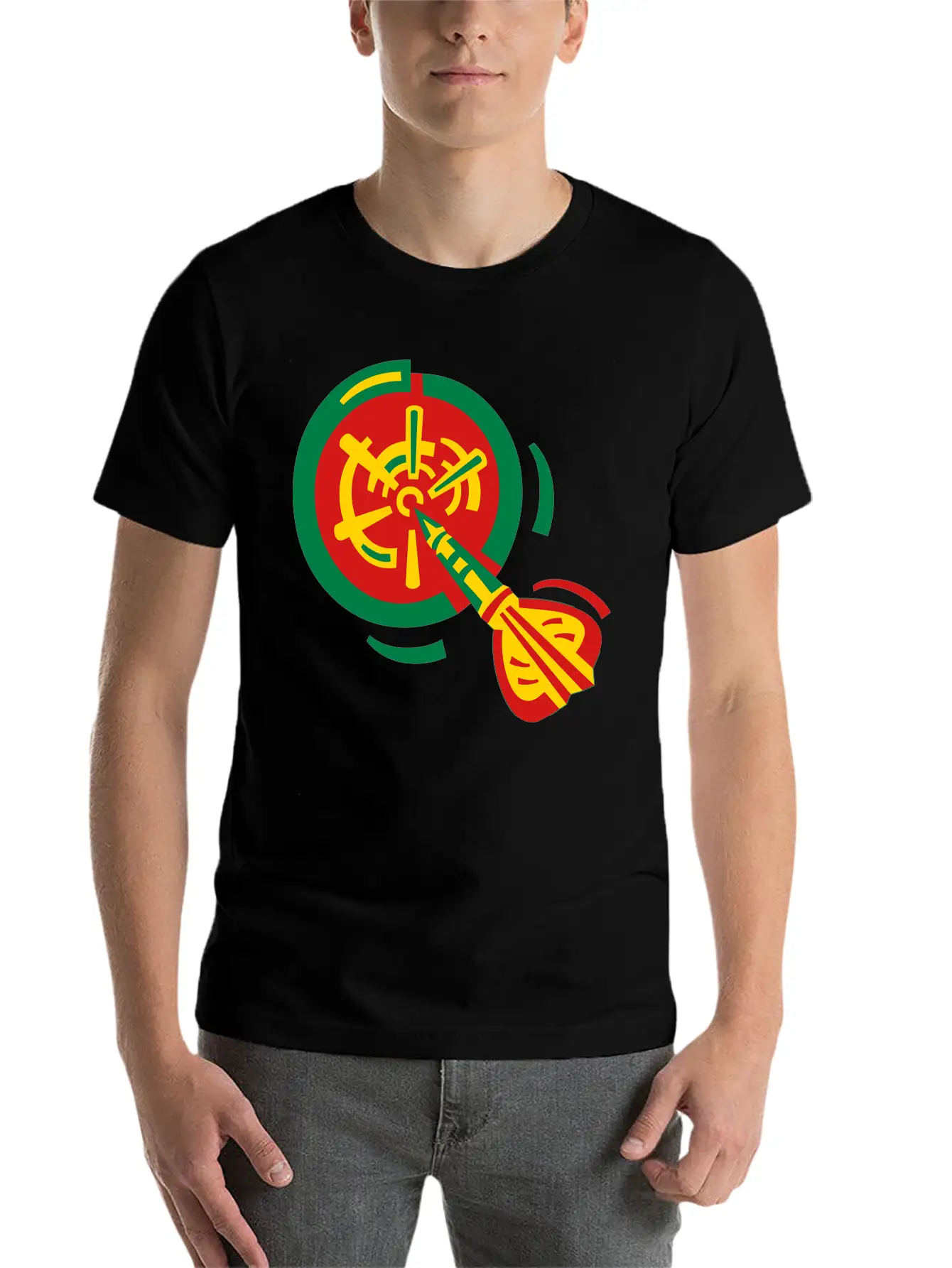 Darts Hobby Target Competition Unisex Casual T-Shirt – Clean Design For Daily Comfort