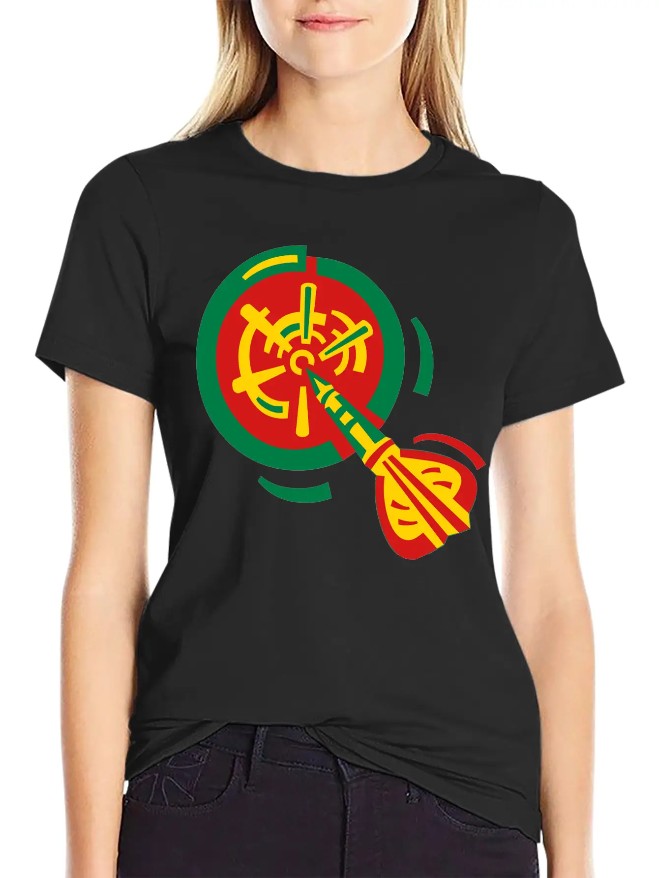 Darts Hobby Target Competition Unisex Casual T-Shirt – Clean Design For Daily Comfort