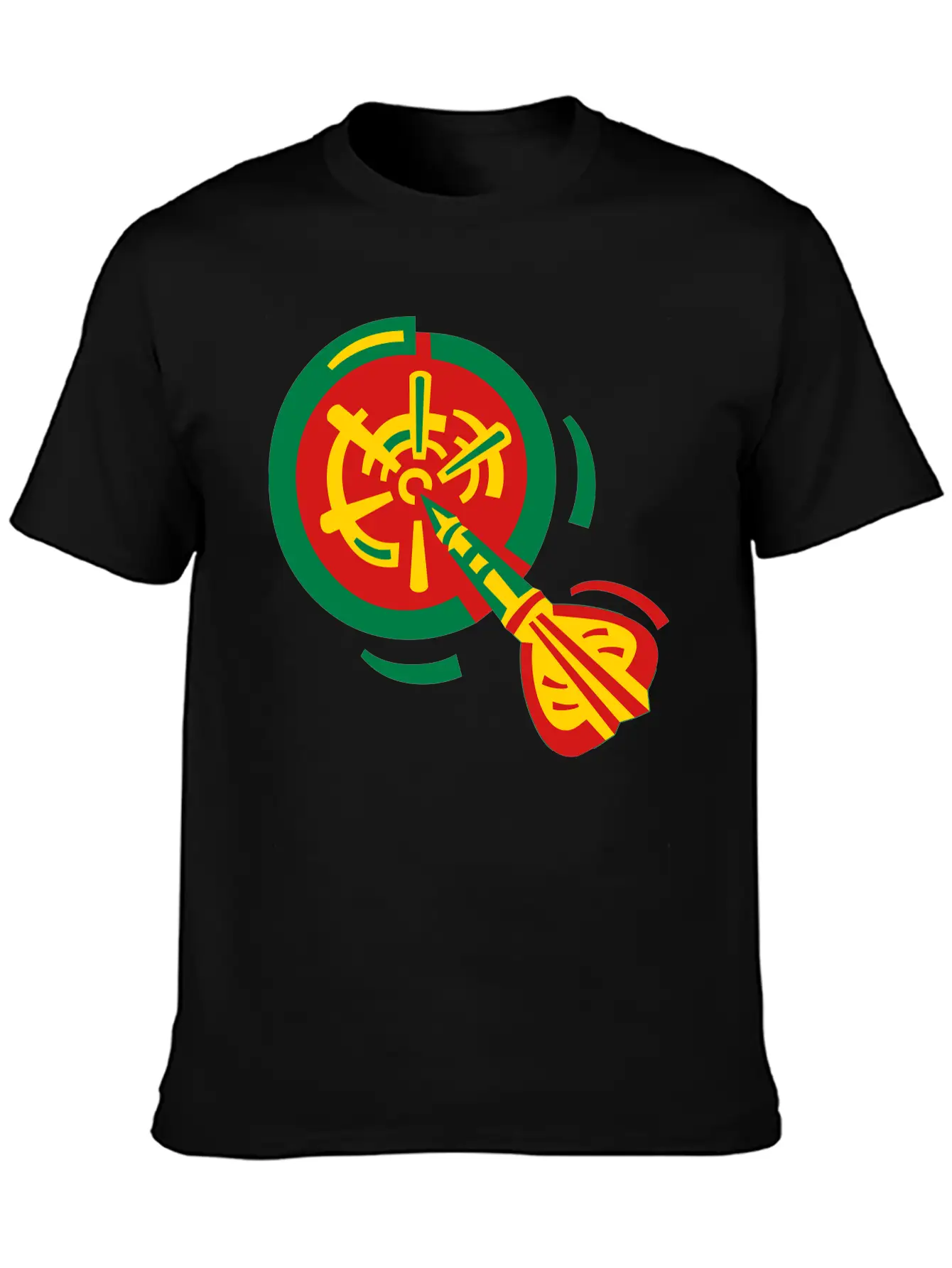 Darts Hobby Target Competition Unisex Casual T-Shirt – Clean Design For Daily Comfort