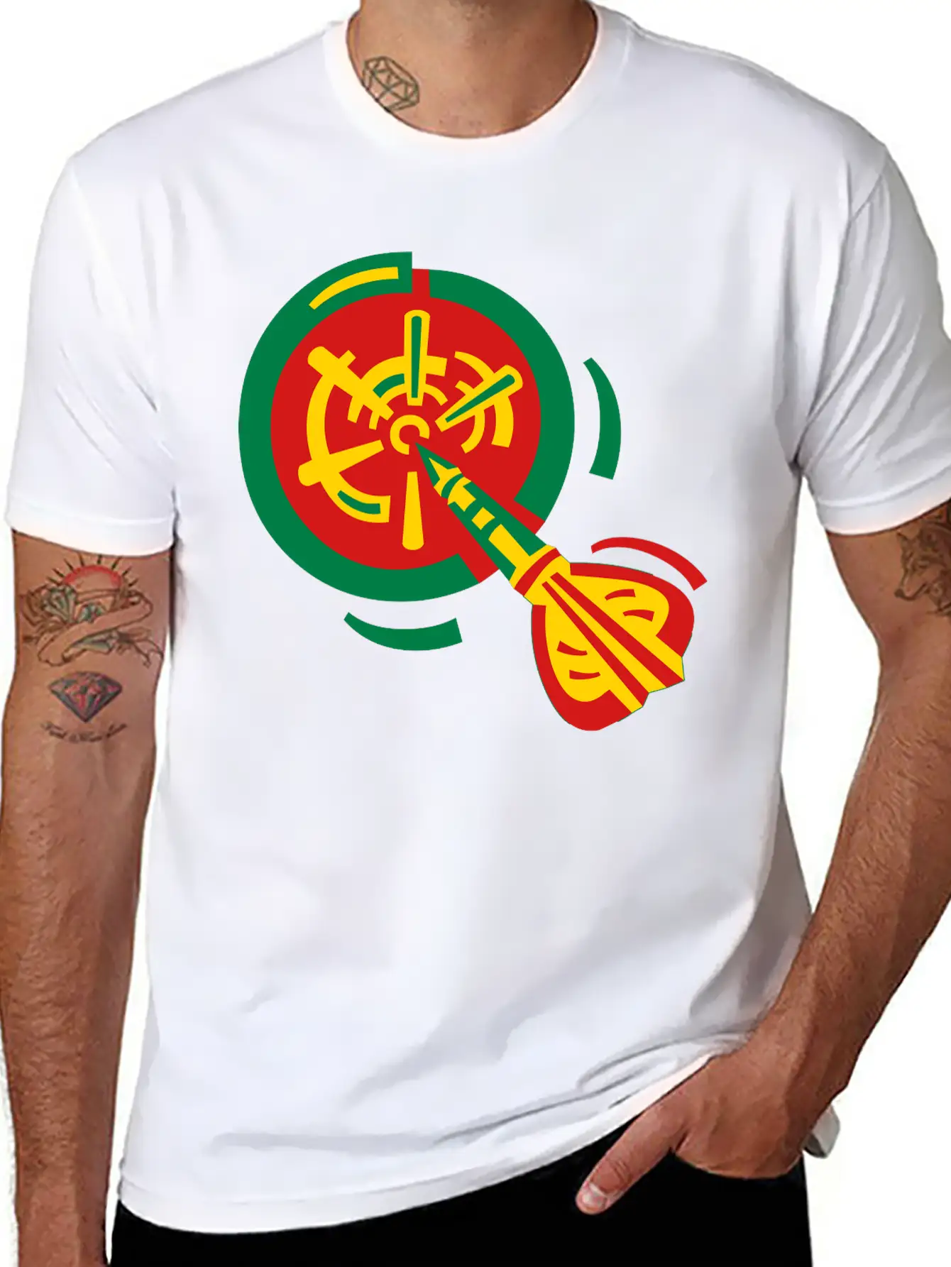 Darts Hobby Target Competition Unisex Casual T-Shirt – Clean Design For Daily Comfort