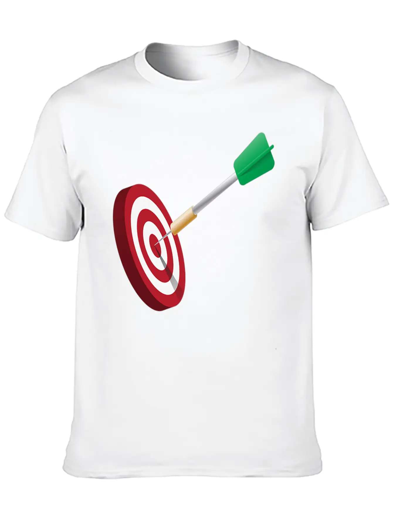 Darts Target Zielscheibe Dartpfeile Pfeile Dartboa Unisex Casual T-Shirt – Clean Design For Daily Comfort