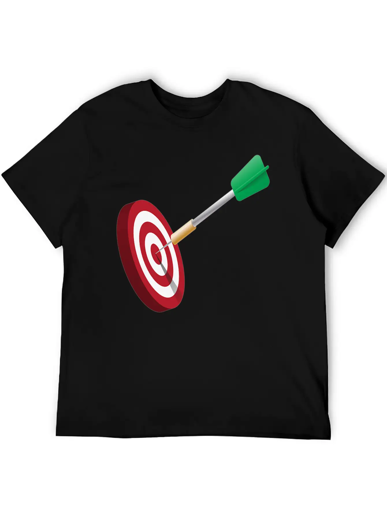 Darts Target Zielscheibe Dartpfeile Pfeile Dartboa Unisex Casual T-Shirt – Clean Design For Daily Comfort