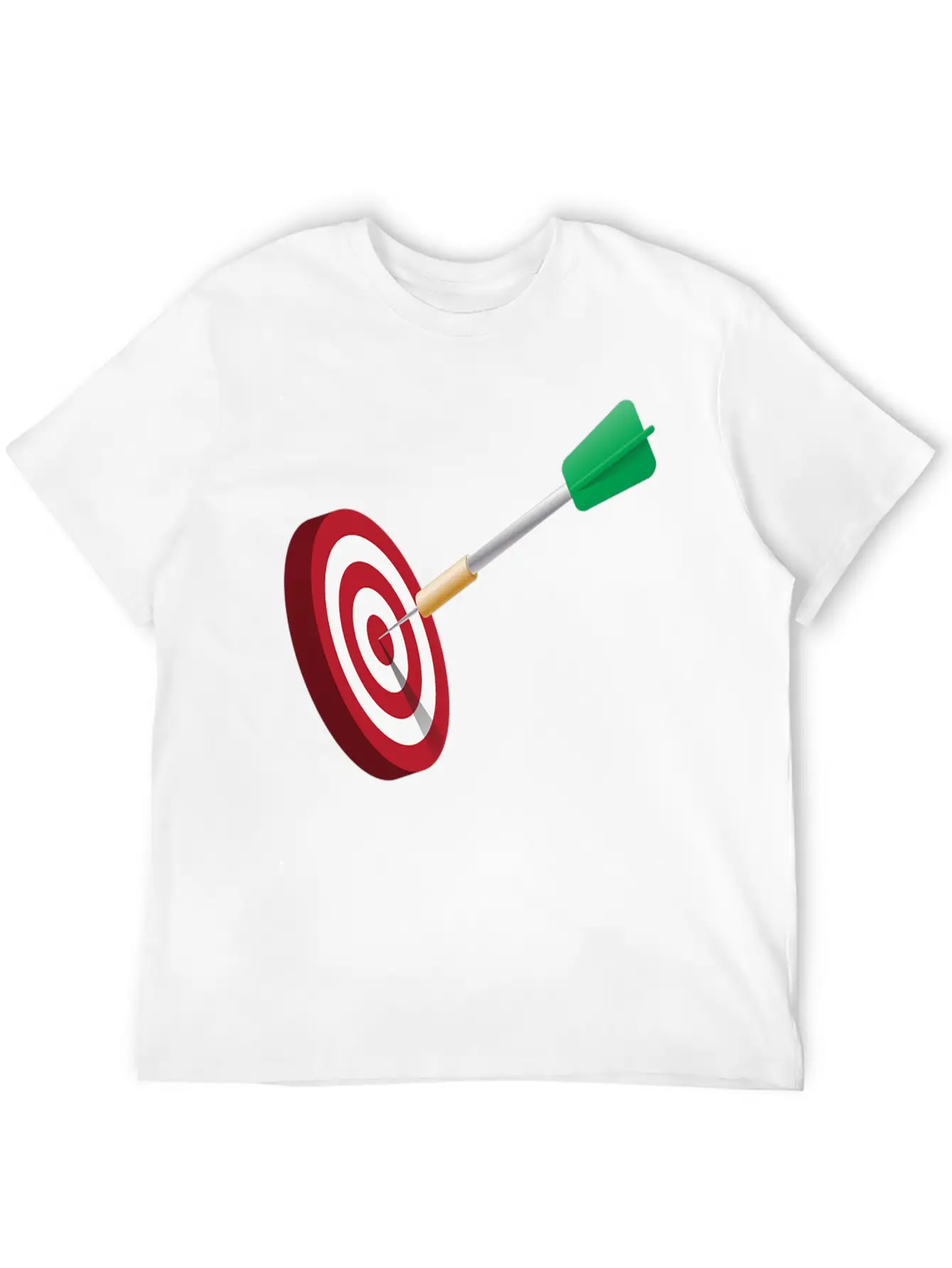 Darts Target Zielscheibe Dartpfeile Pfeile Dartboa Unisex Casual T-Shirt – Clean Design For Daily Comfort
